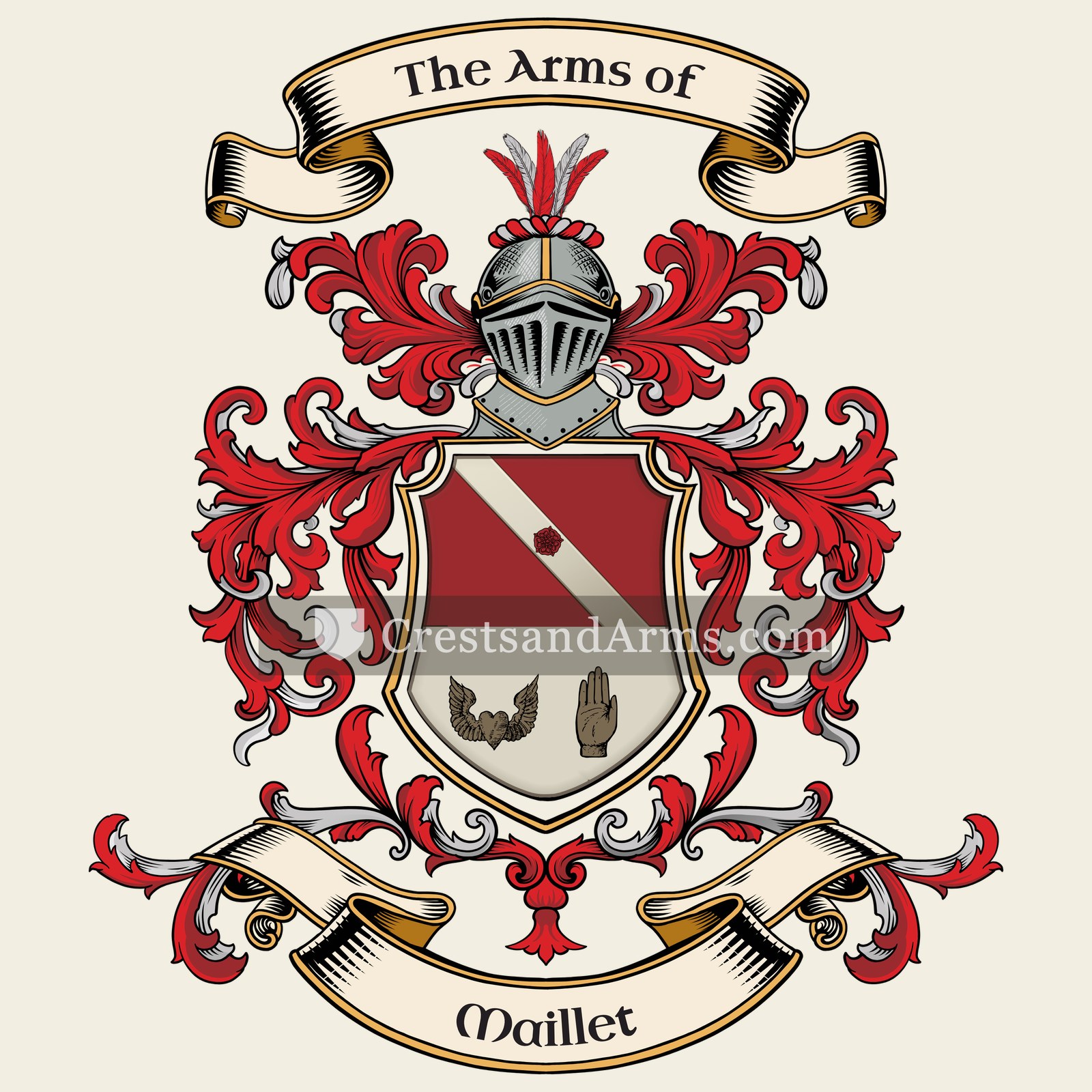 The Maillet coat of arms