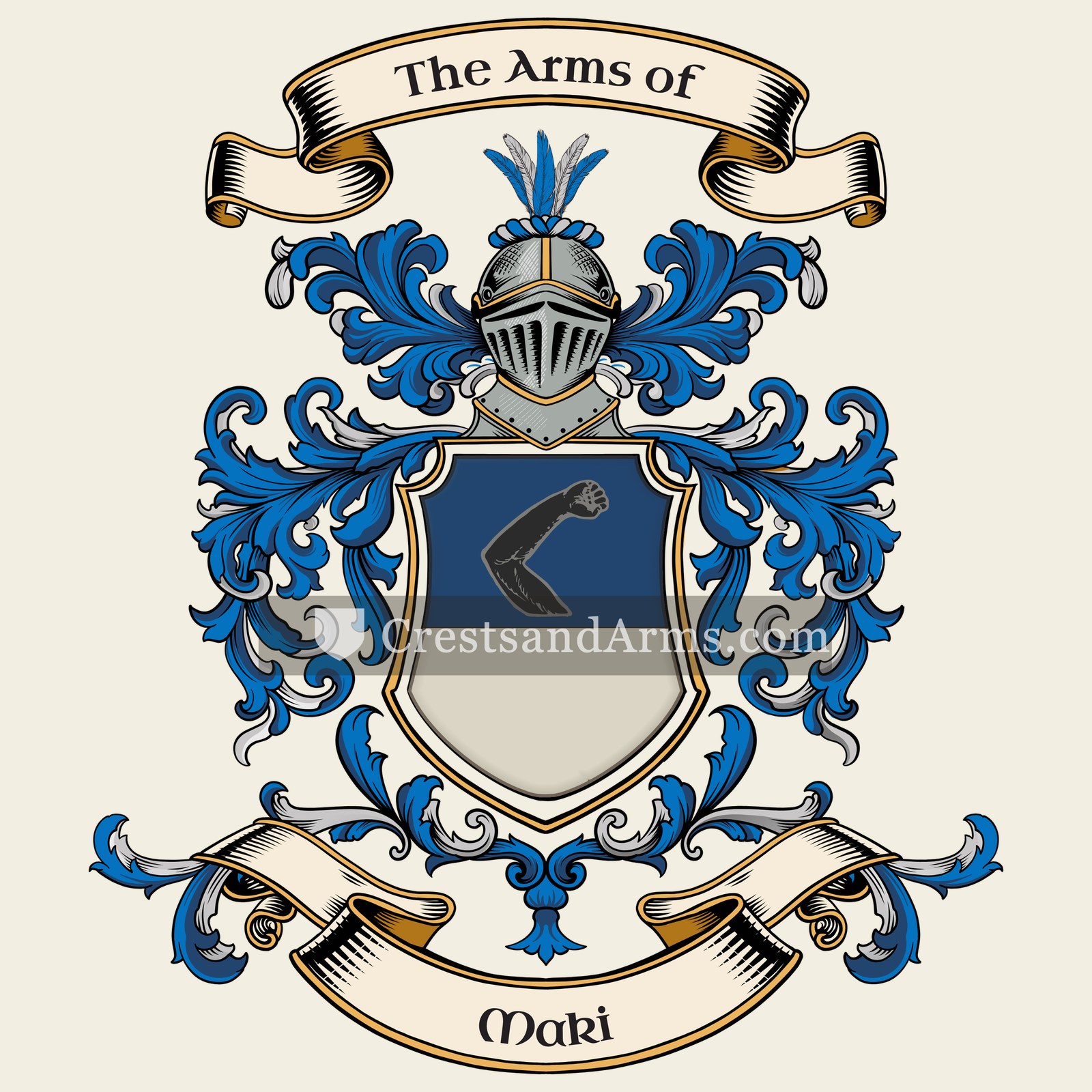 The Maki coat of arms