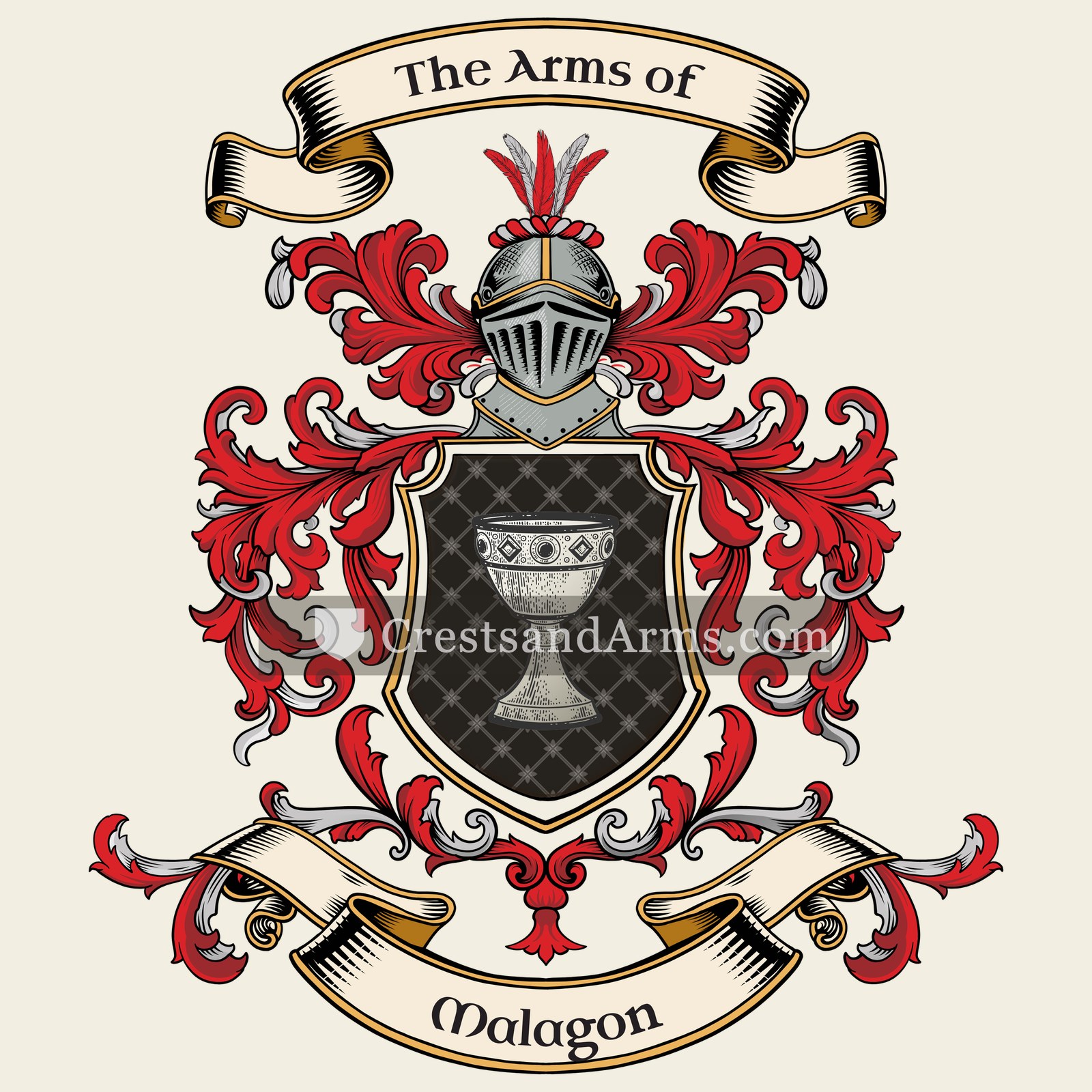 The Malagon coat of arms
