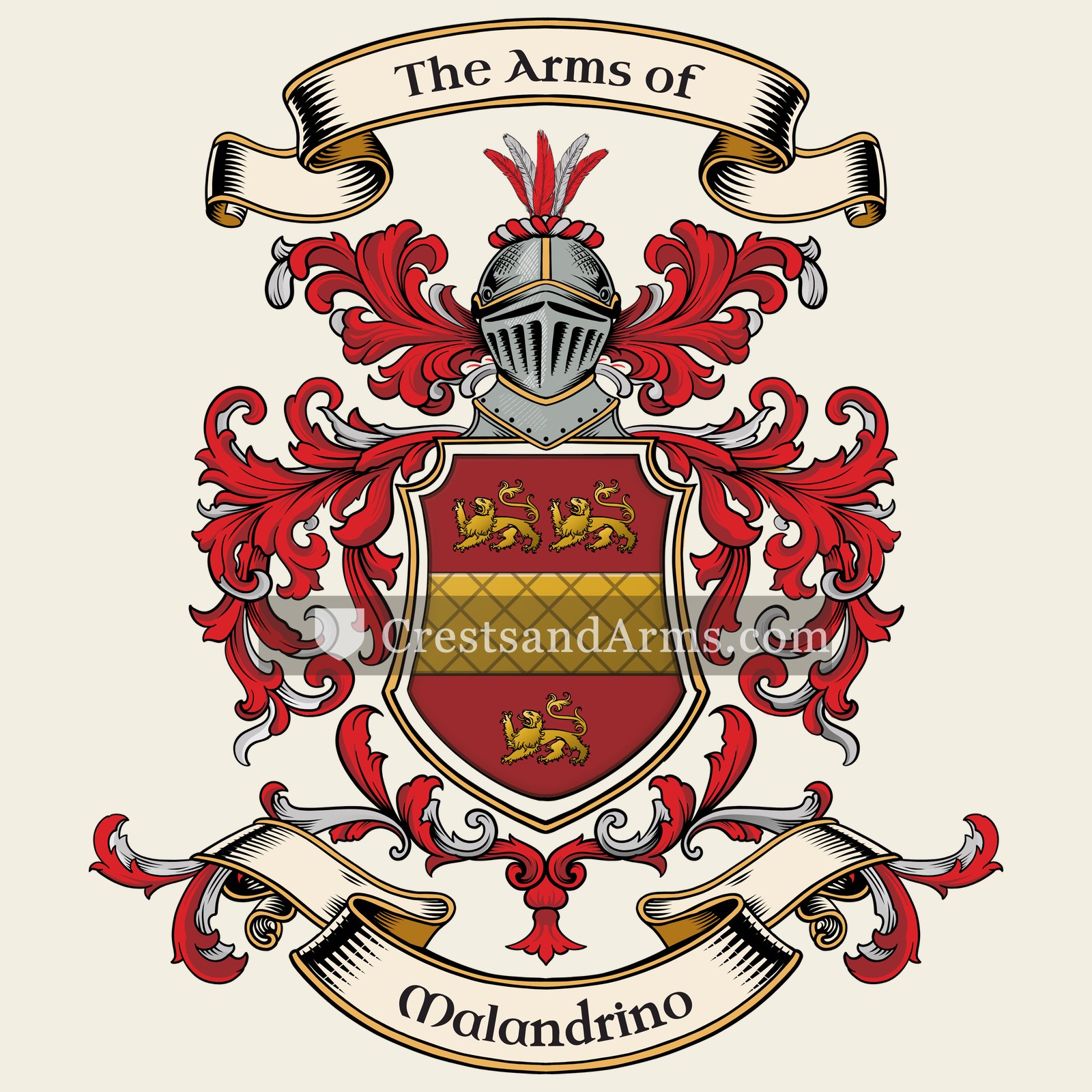 The Malandrino coat of arms