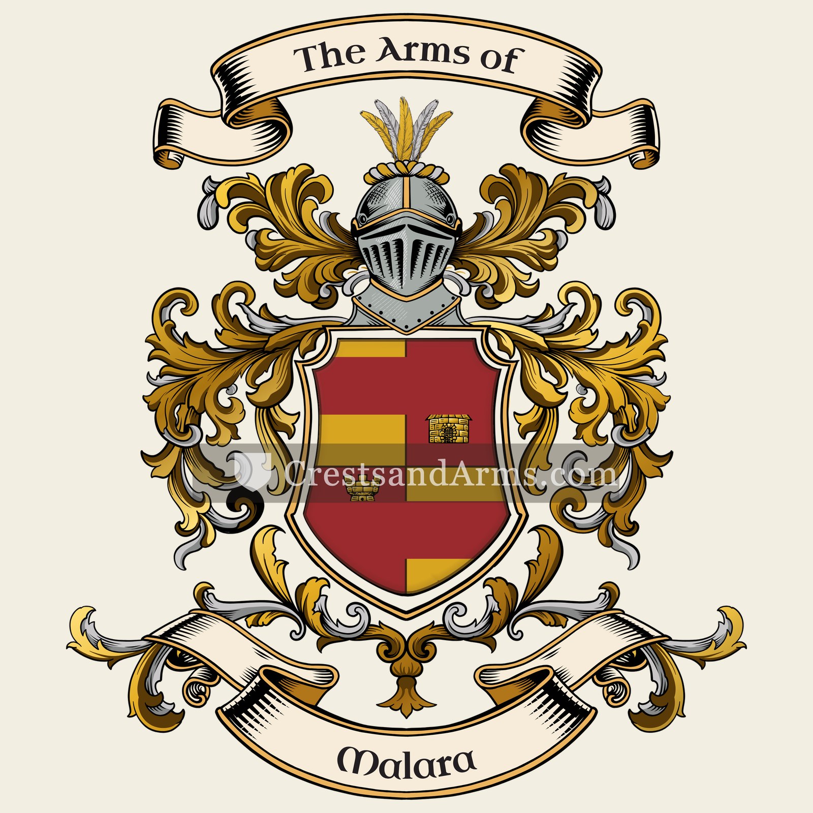 The Malara coat of arms