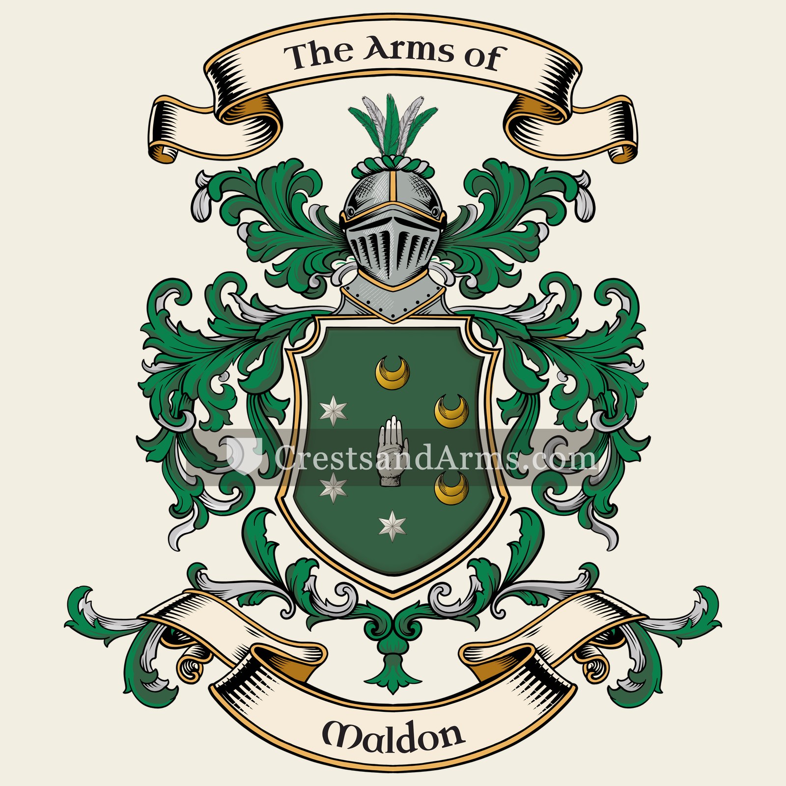 The Maldon coat of arms