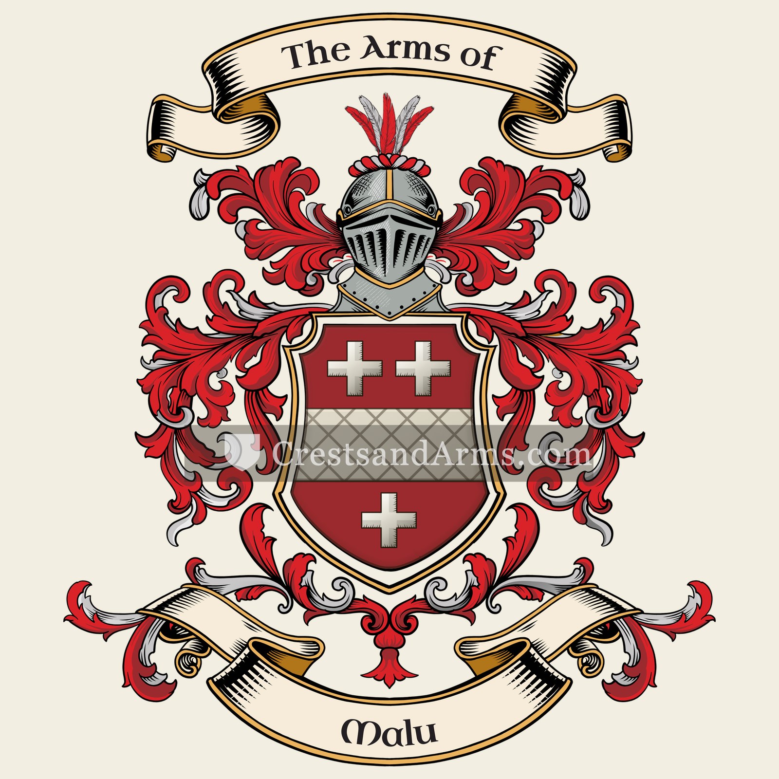 The Malu coat of arms