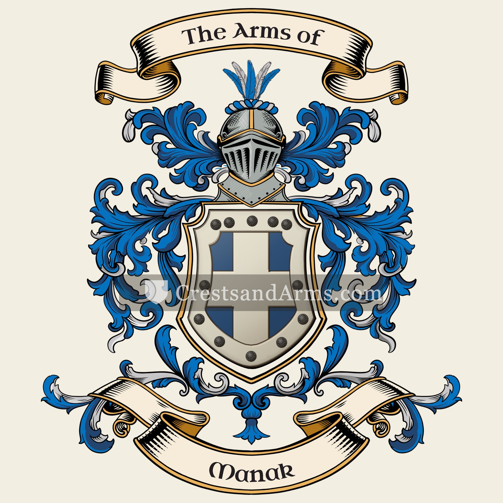 The Manak coat of arms
