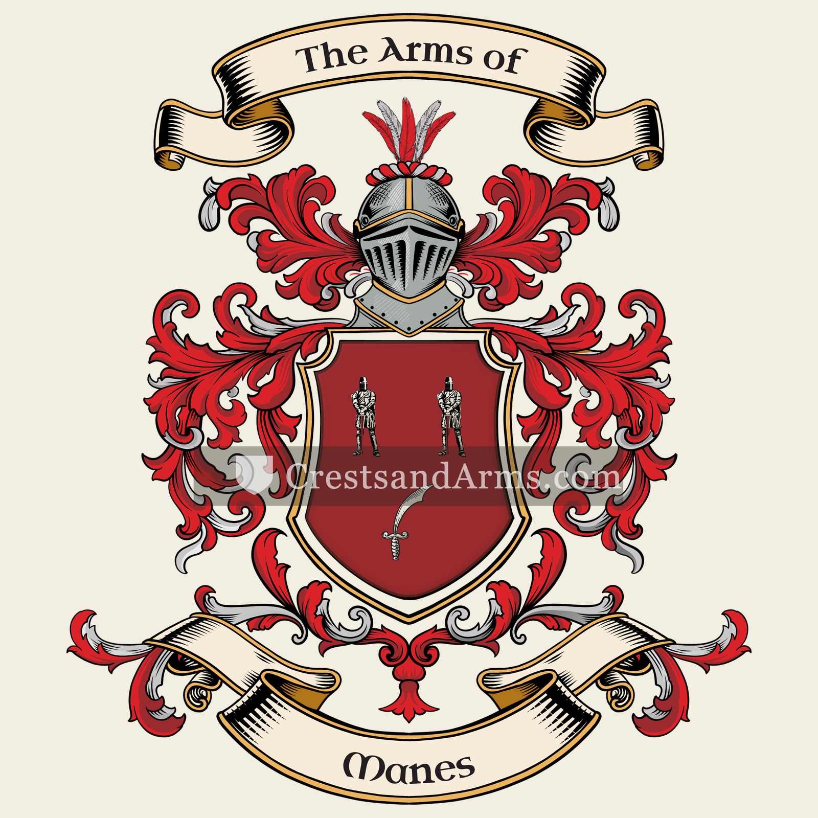 The arms