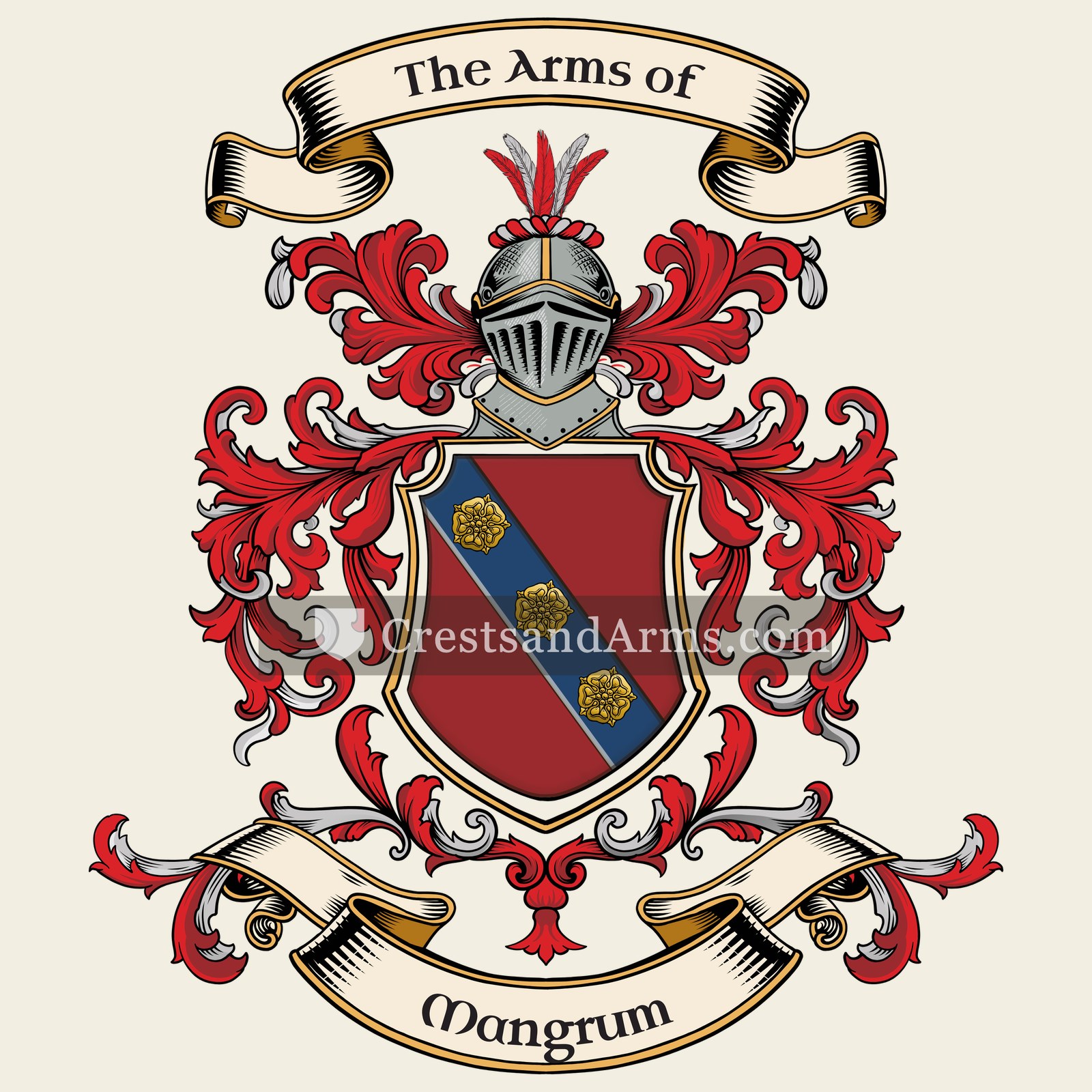 The Mangrum coat of arms