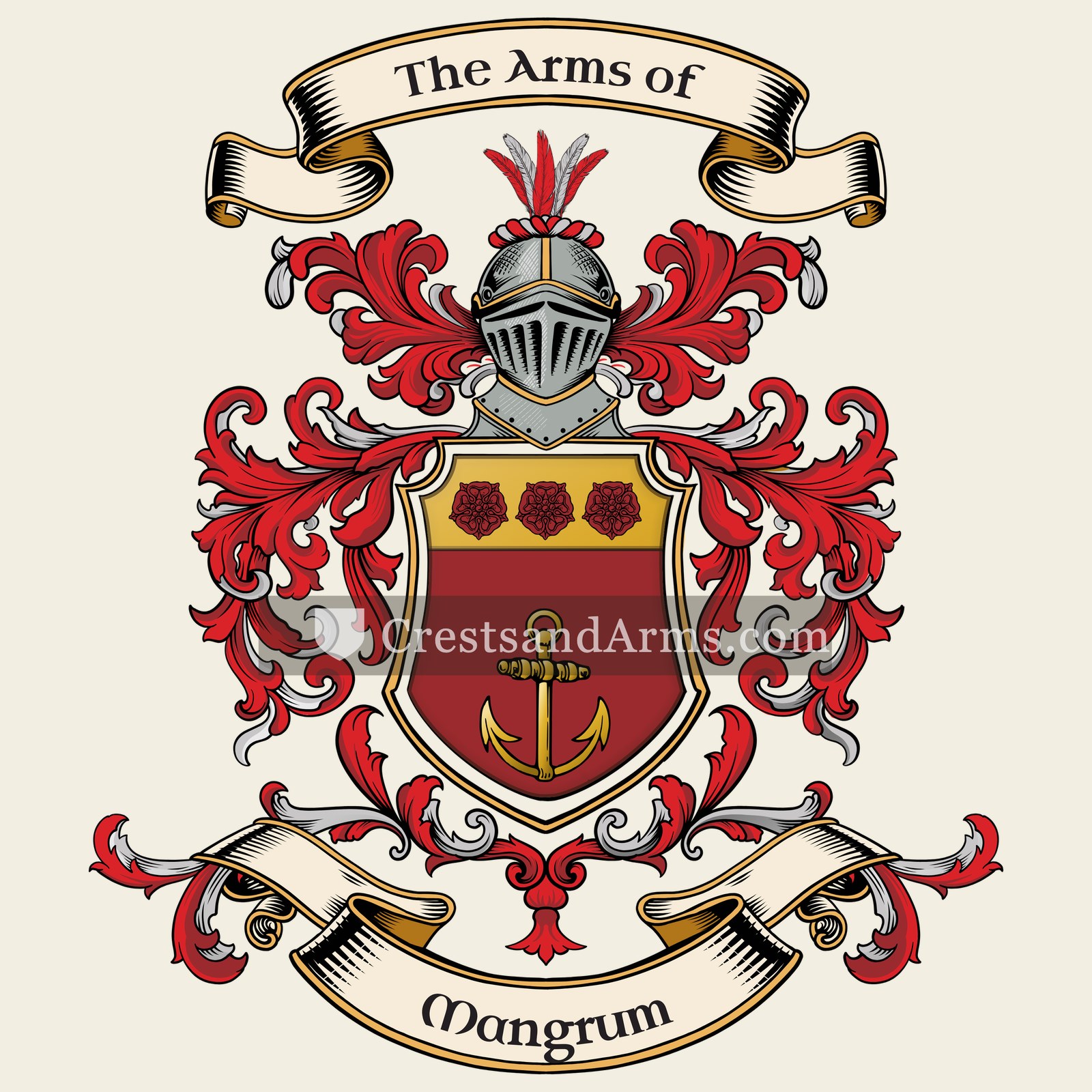 The Mangrum coat of arms