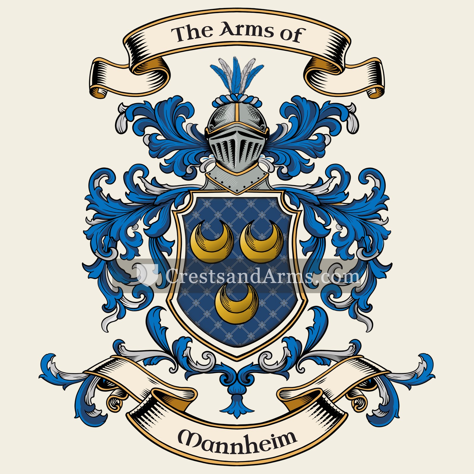 The Mannheim coat of arms