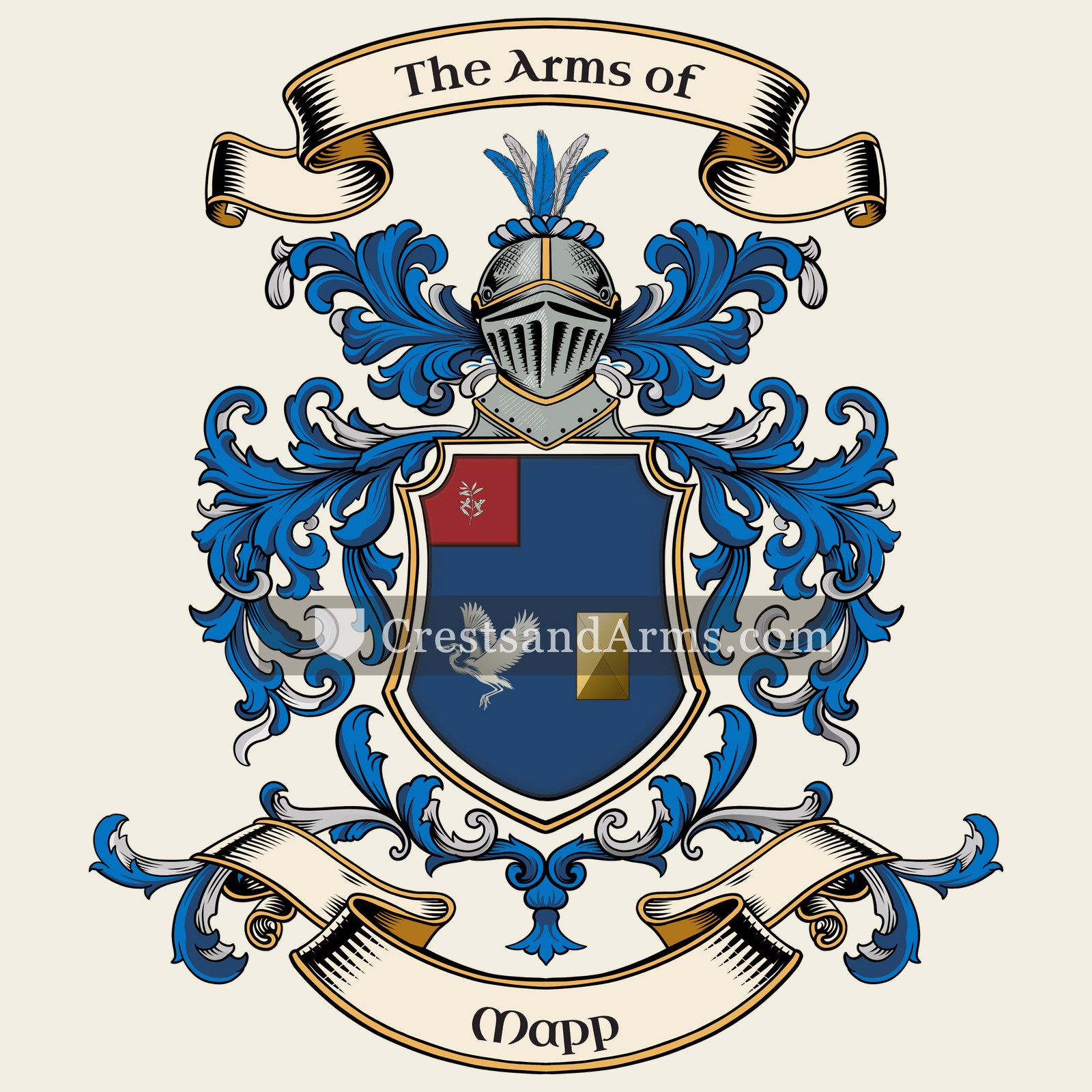 The Mapp coat of arms