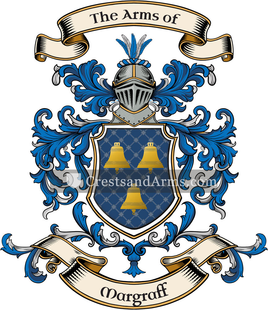 The Margraff coat of arms, drawn from the recorded blazon