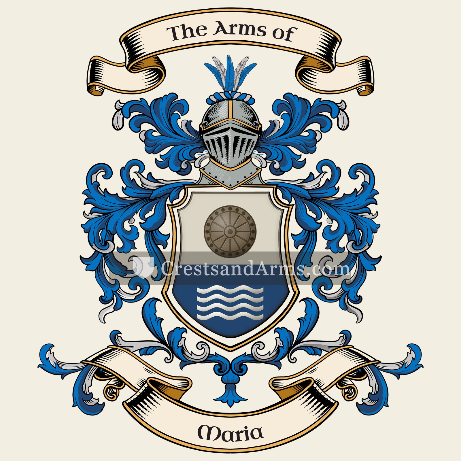 The Maria coat of arms