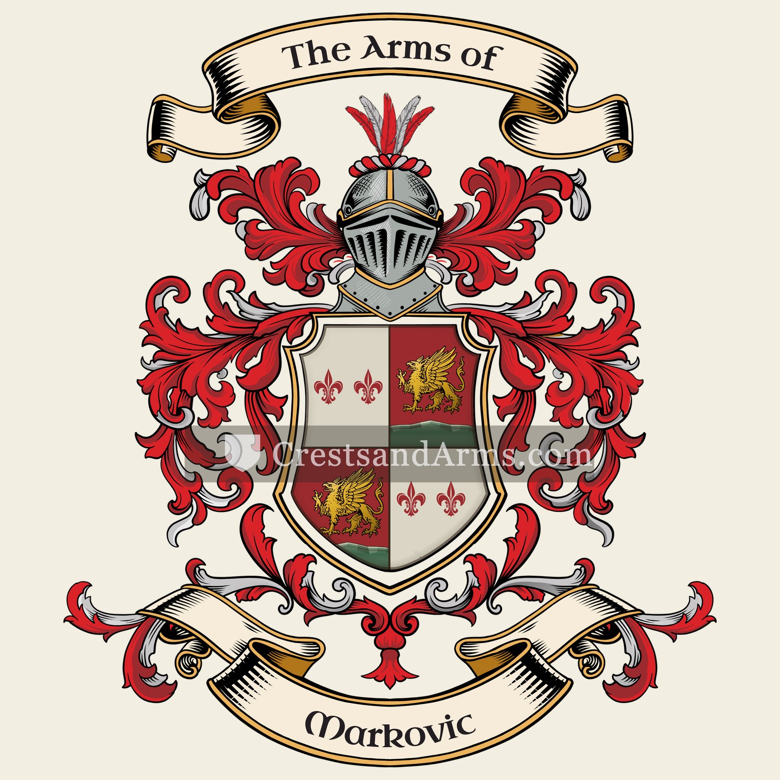 The Markovic coat of arms
