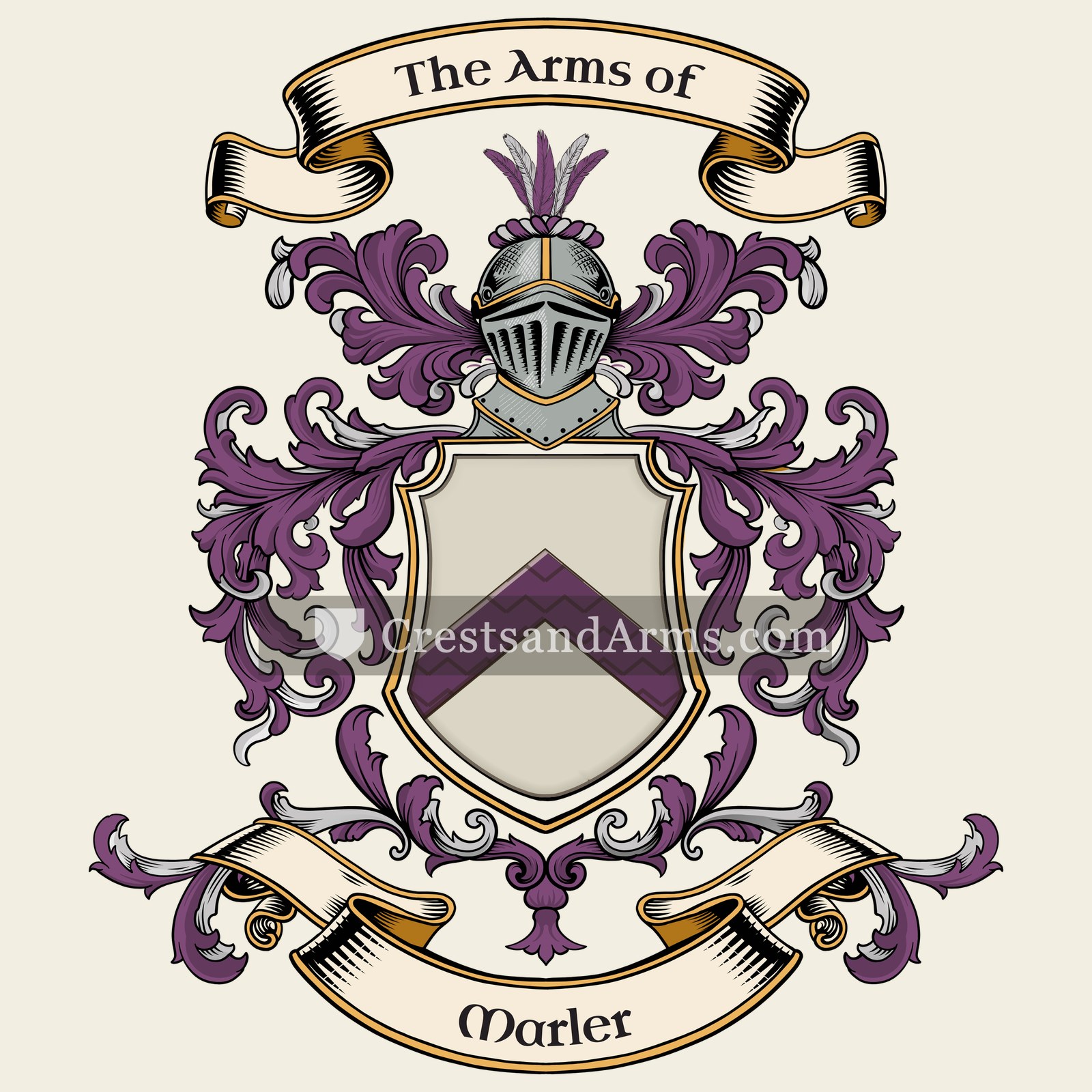 The Marler coat of arms