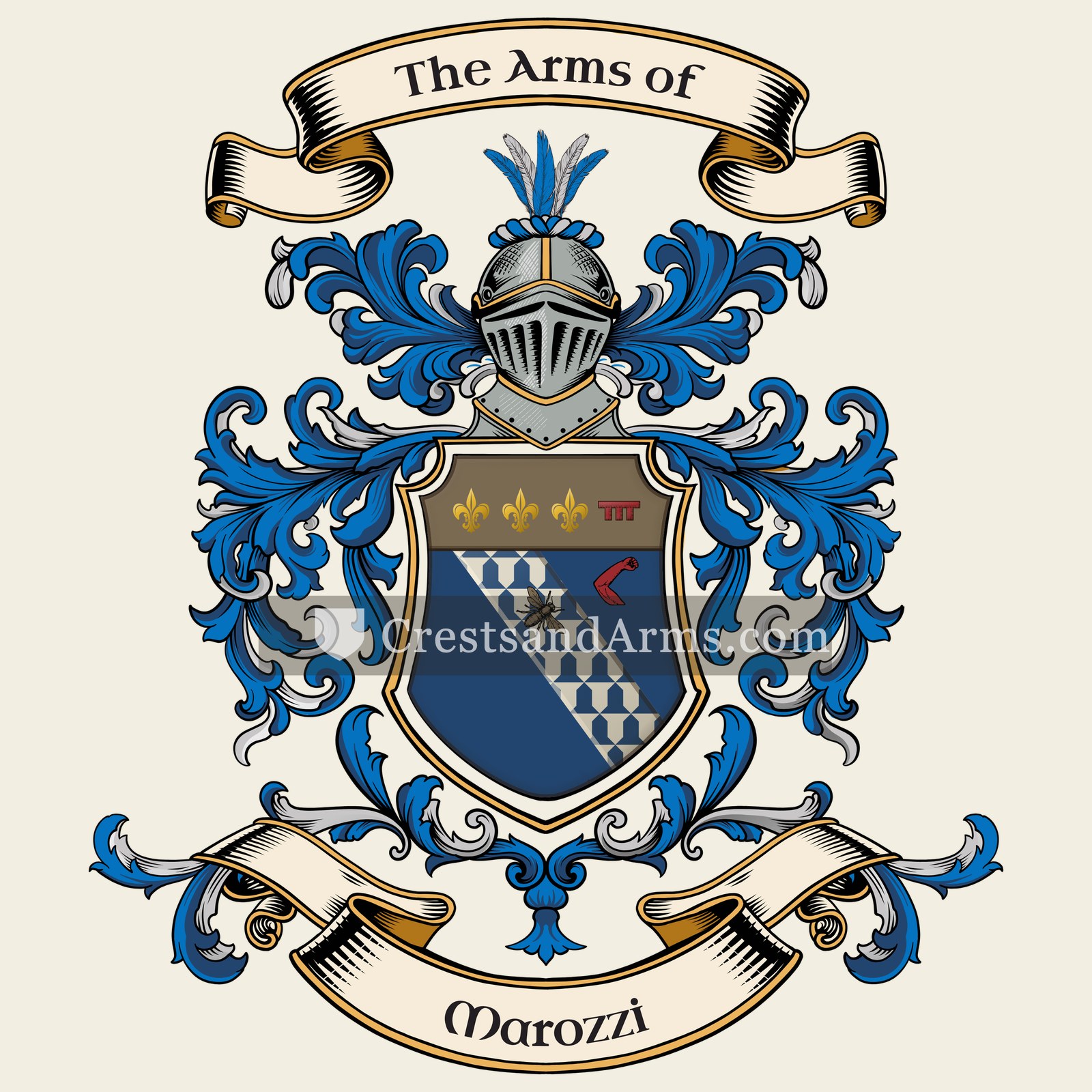 The Marozzi coat of arms