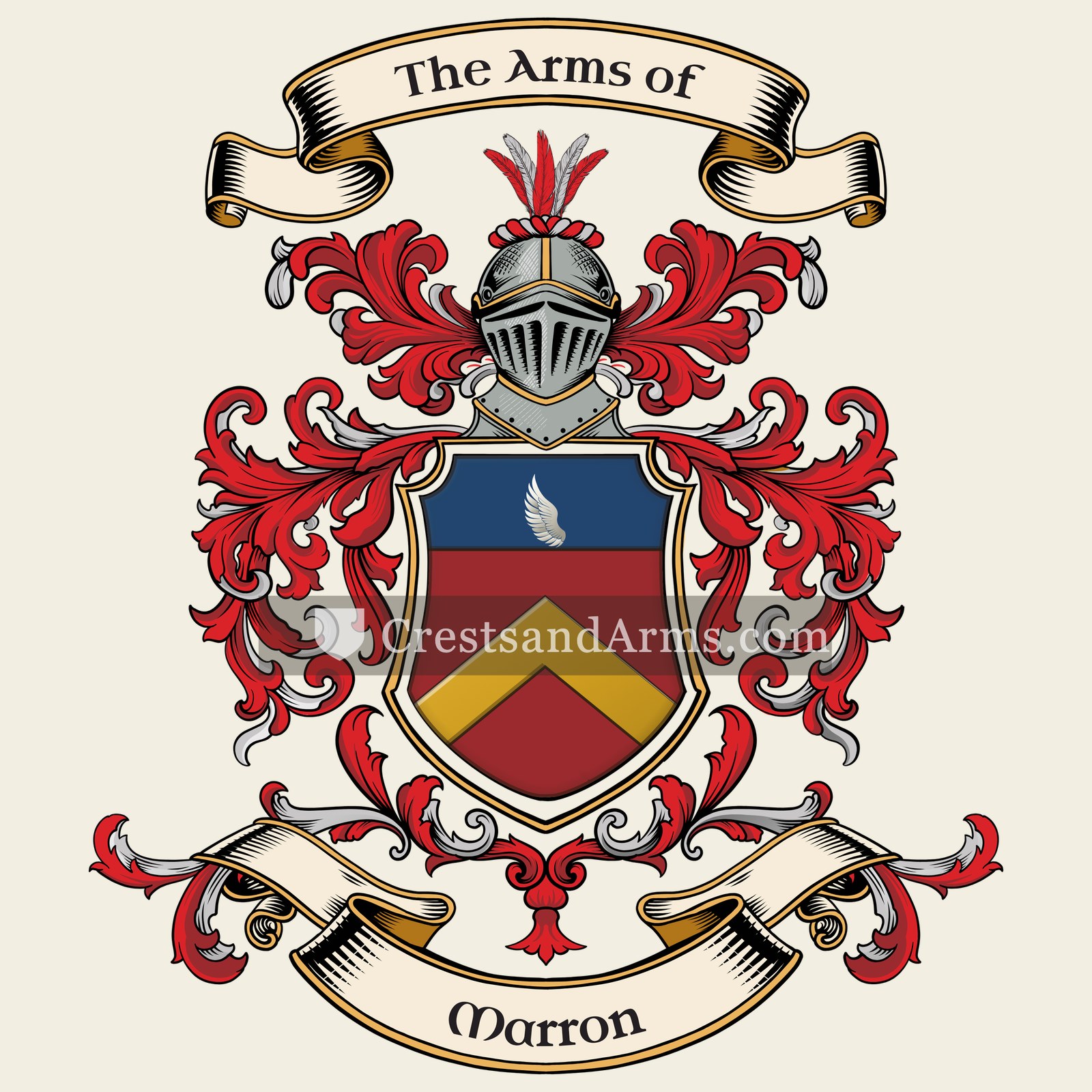 The Marron coat of arms