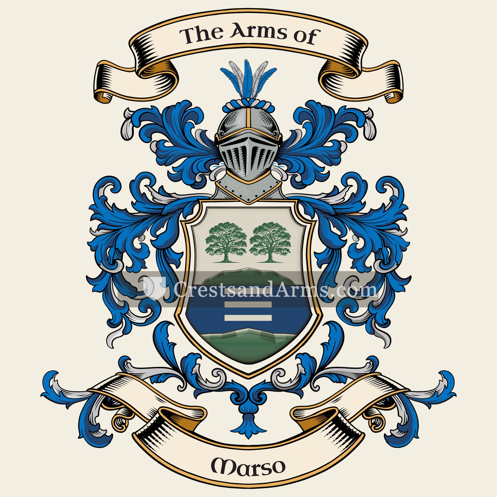 The Marso coat of arms