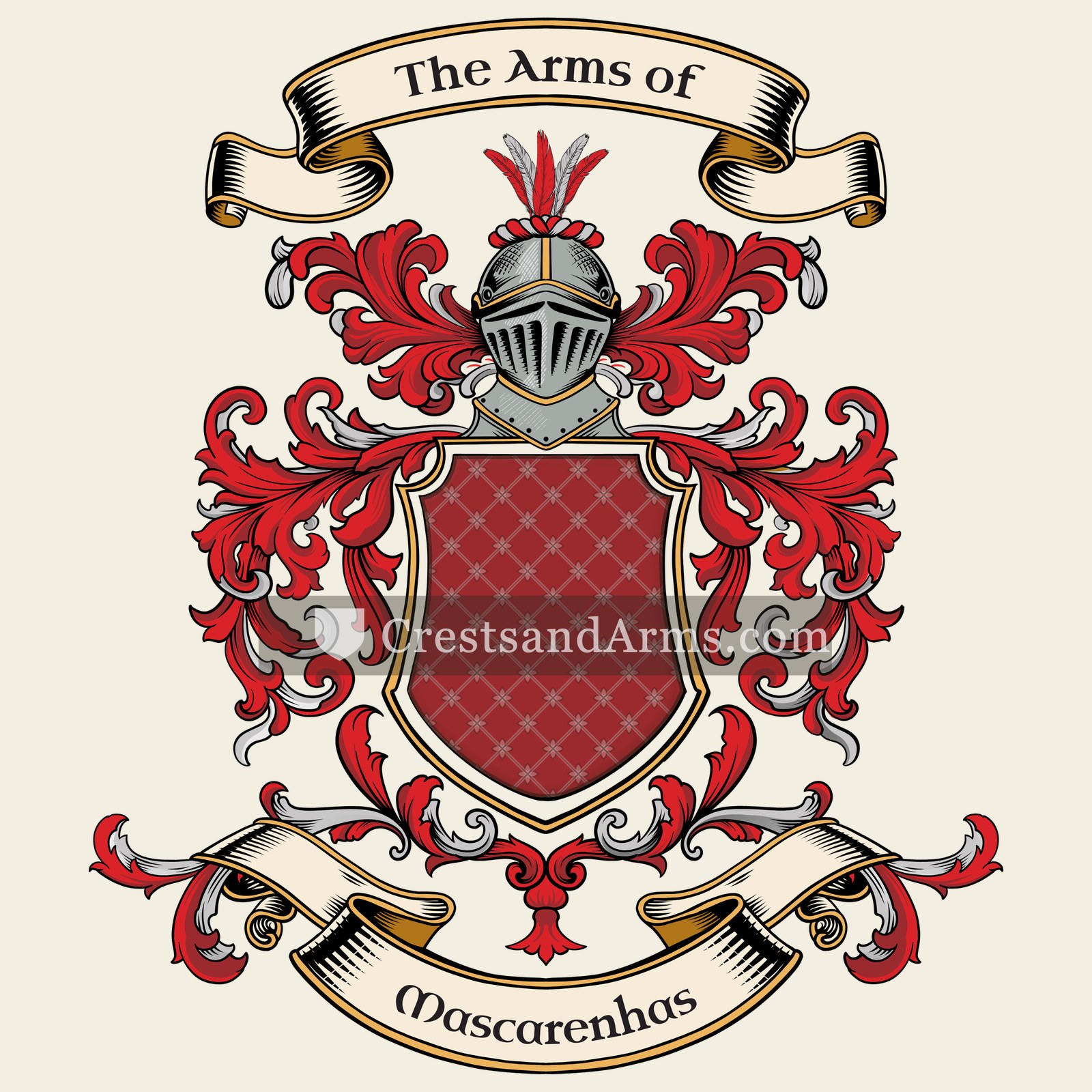 The Mascarenhas coat of arms