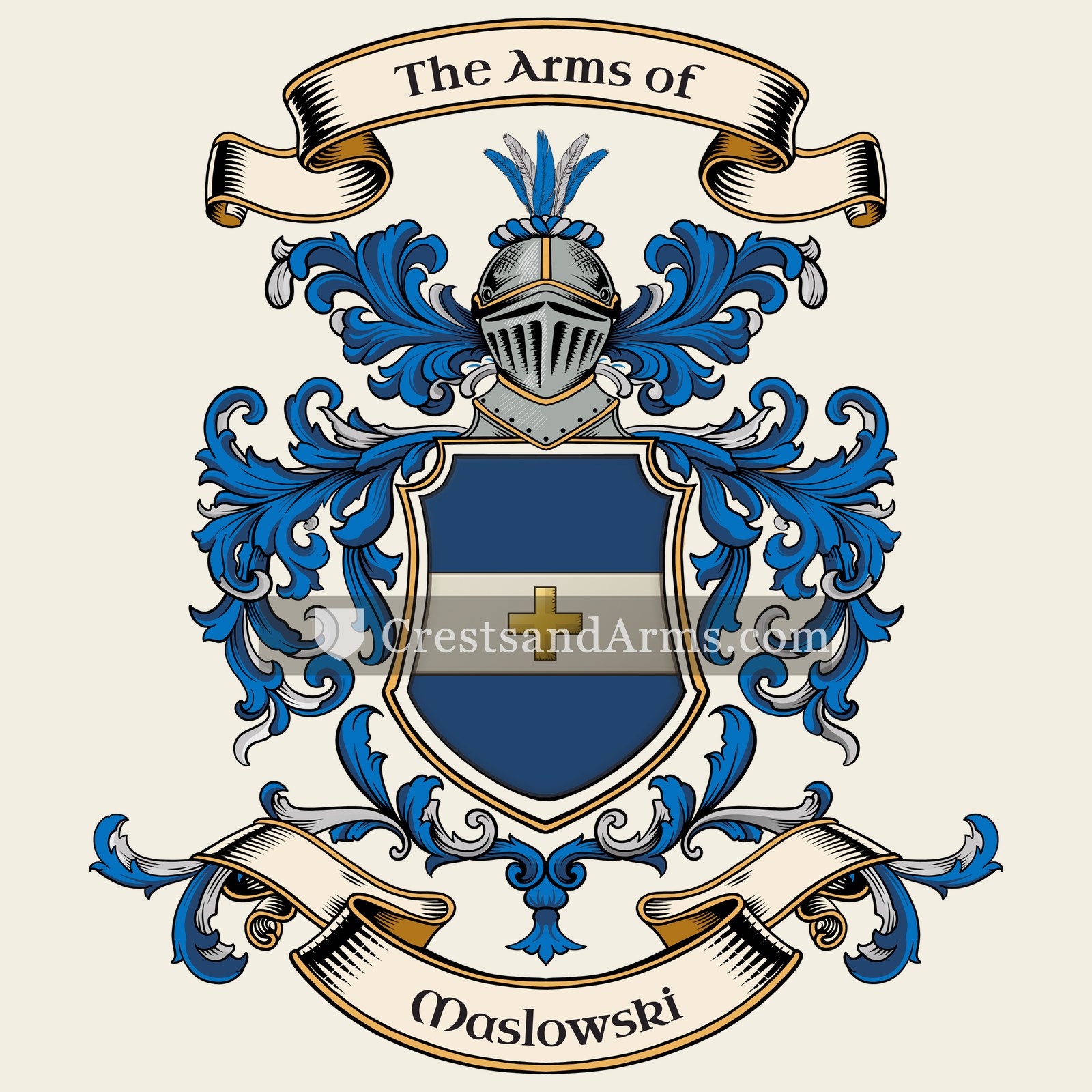 The Maslowski coat of arms