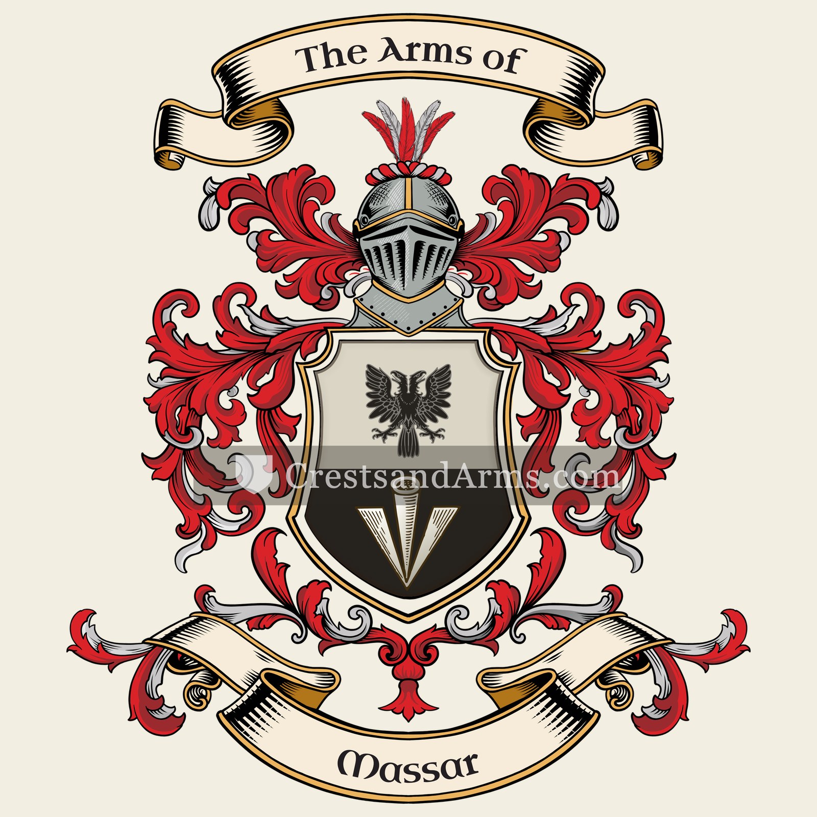 The Massar coat of arms