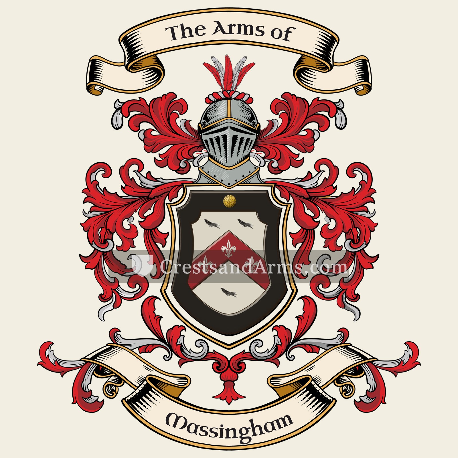 The Massingham coat of arms