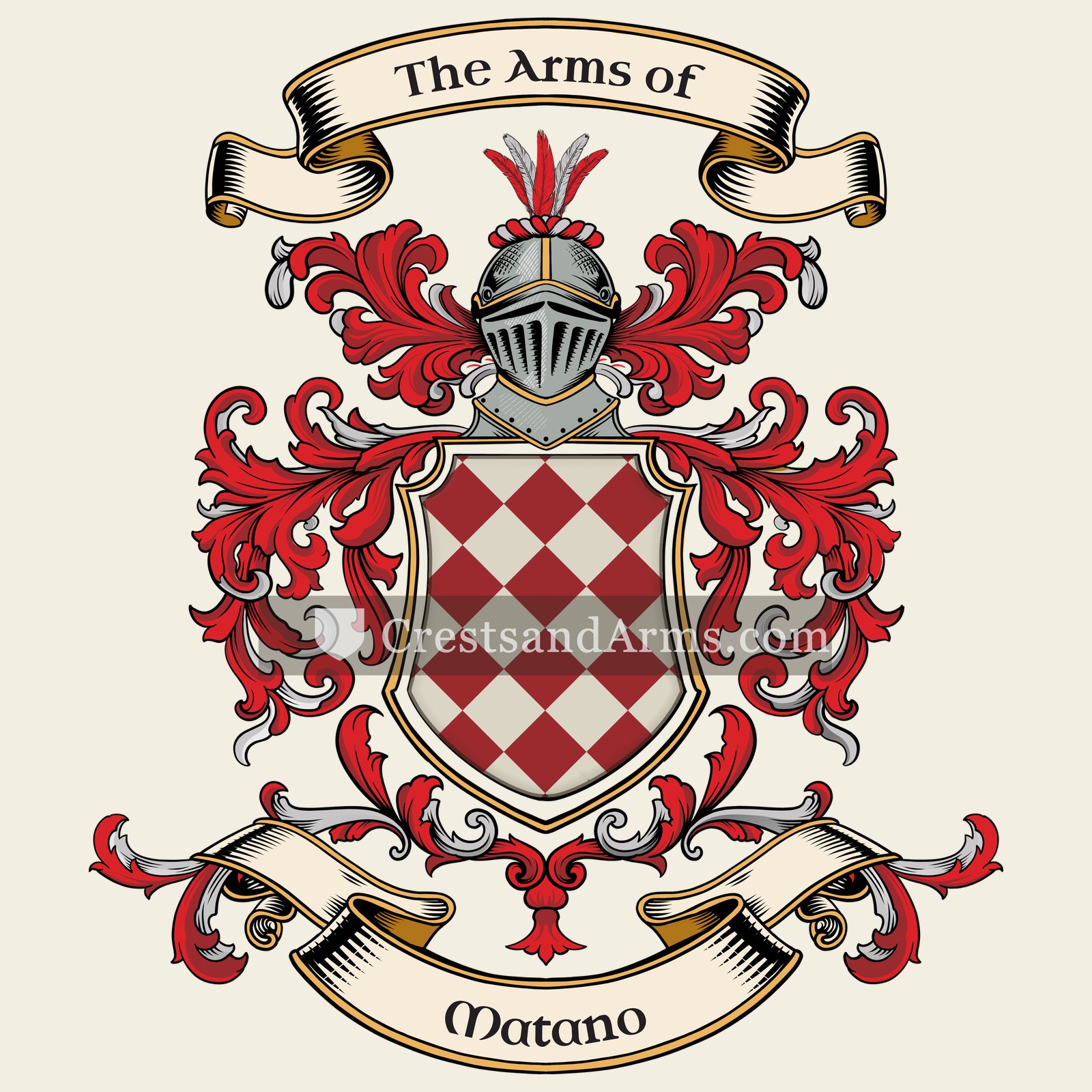 The Matano coat of arms