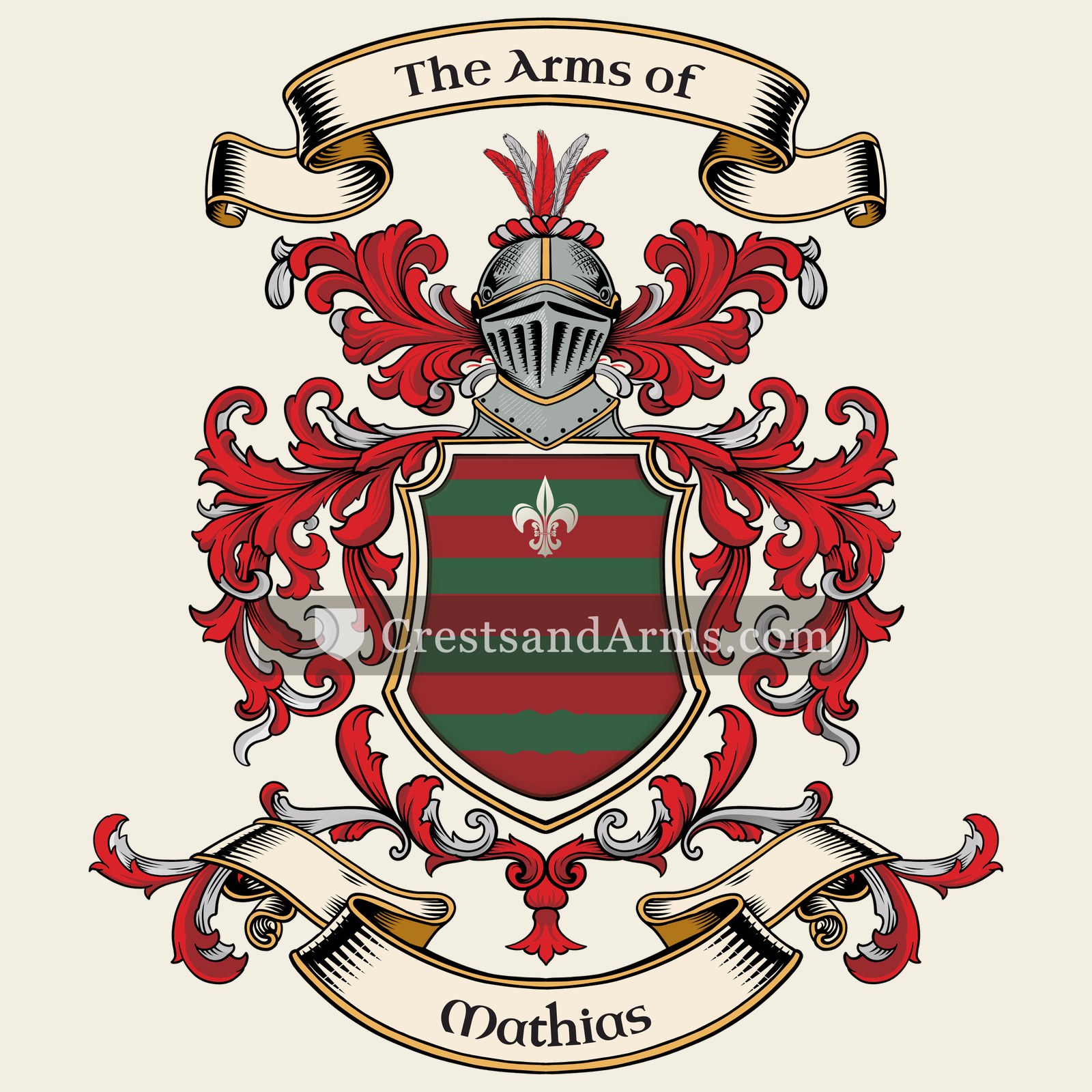 The Mathias coat of arms