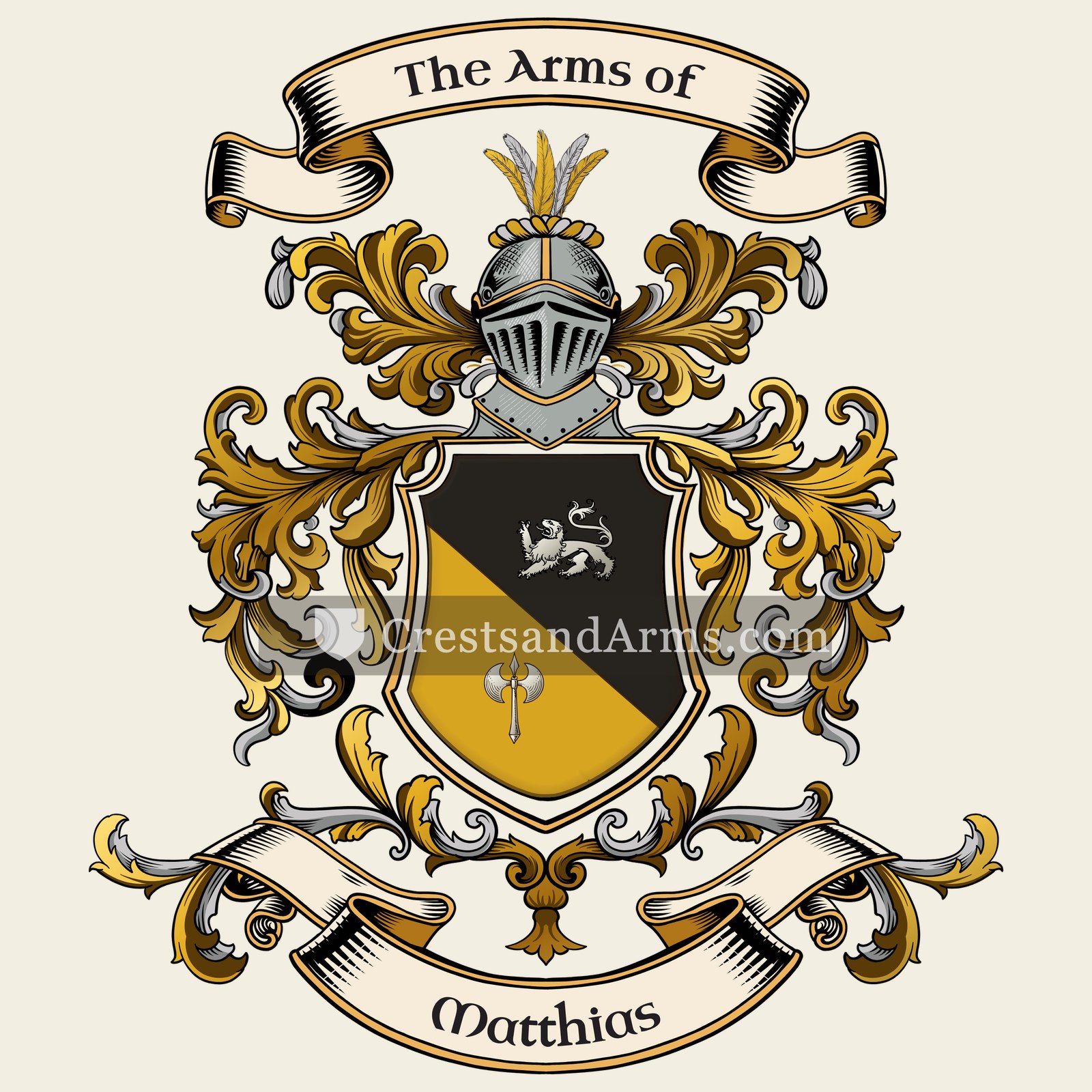 The Matthias coat of arms