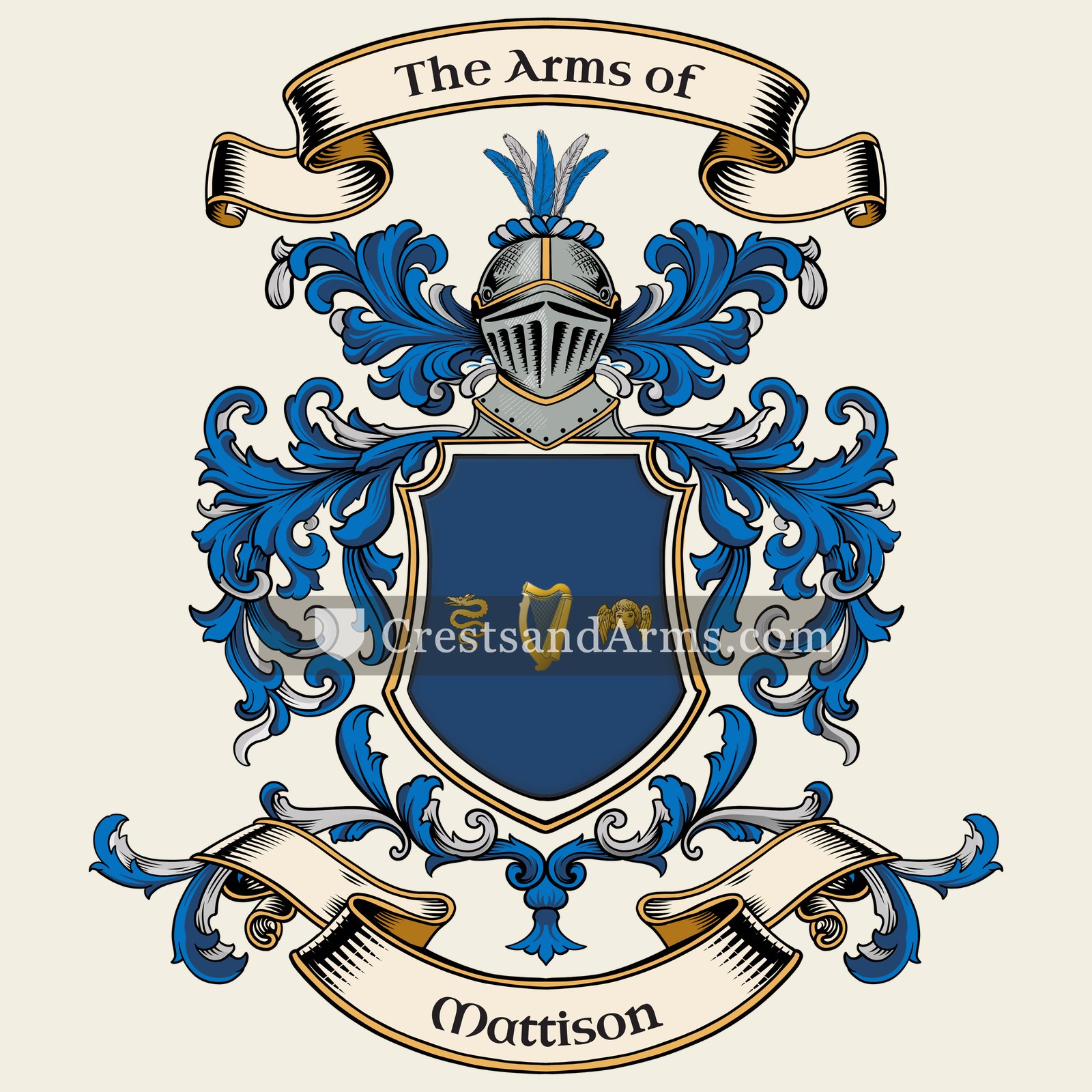 The Mattison coat of arms