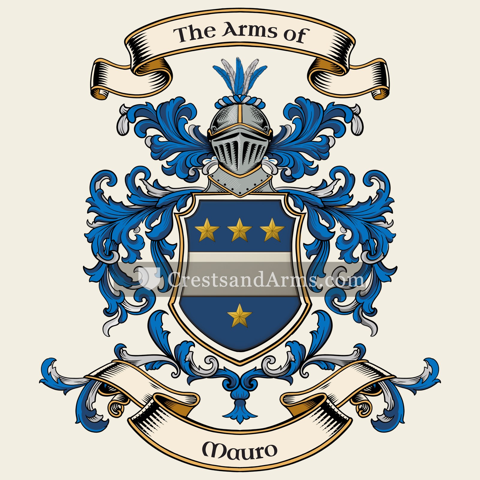 The Mauro coat of arms