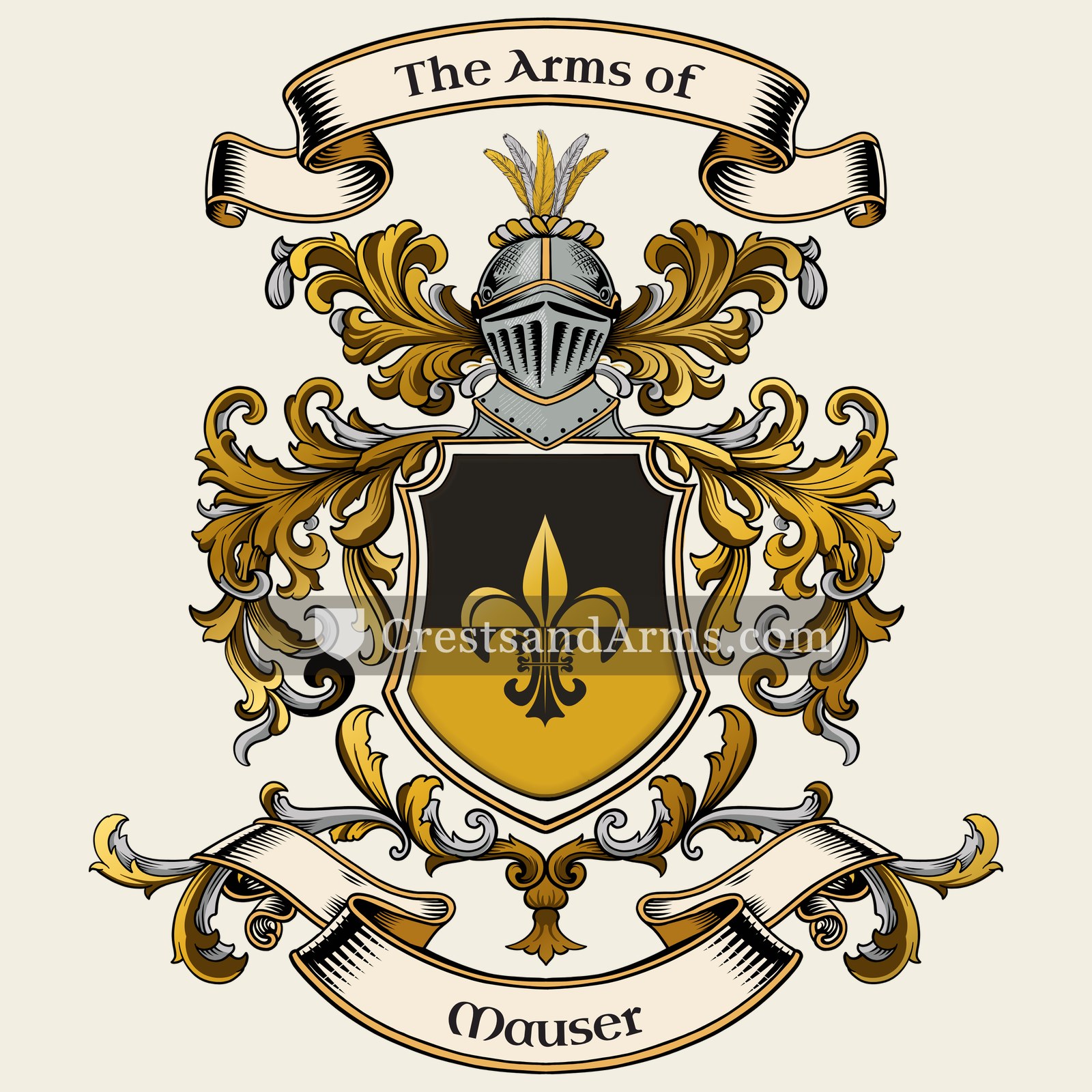 The Mauser coat of arms