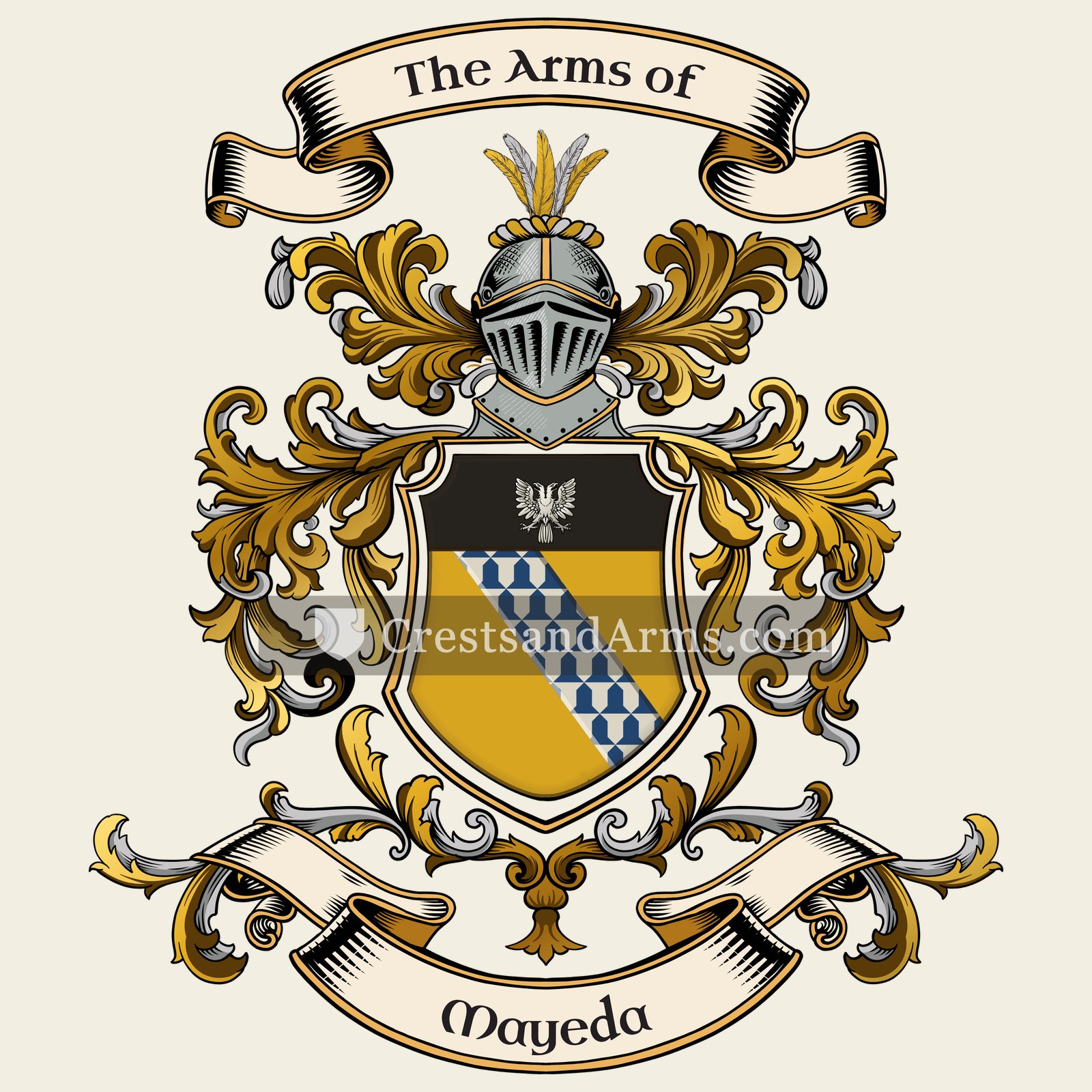 The Mayeda coat of arms
