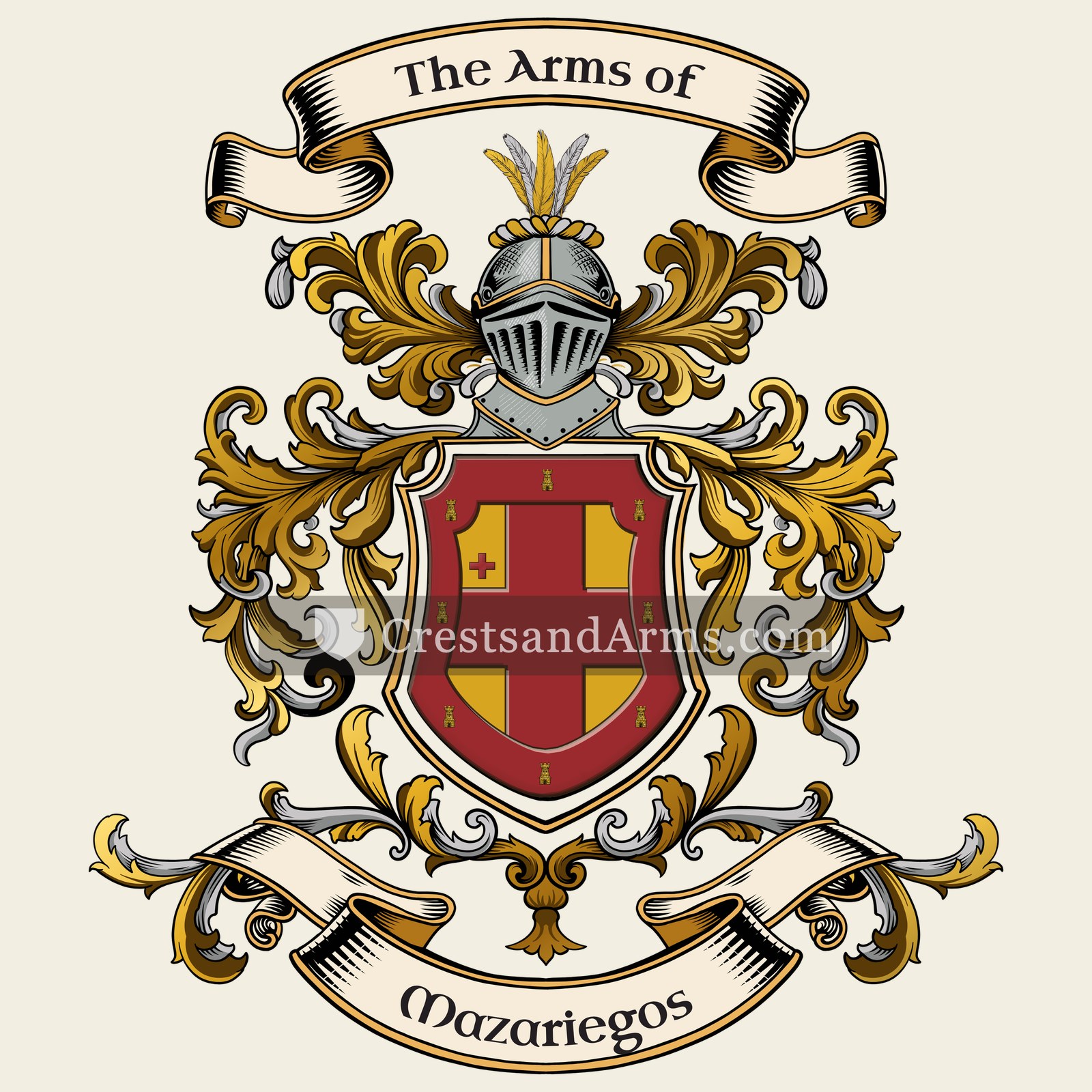 The Mazariegos coat of arms