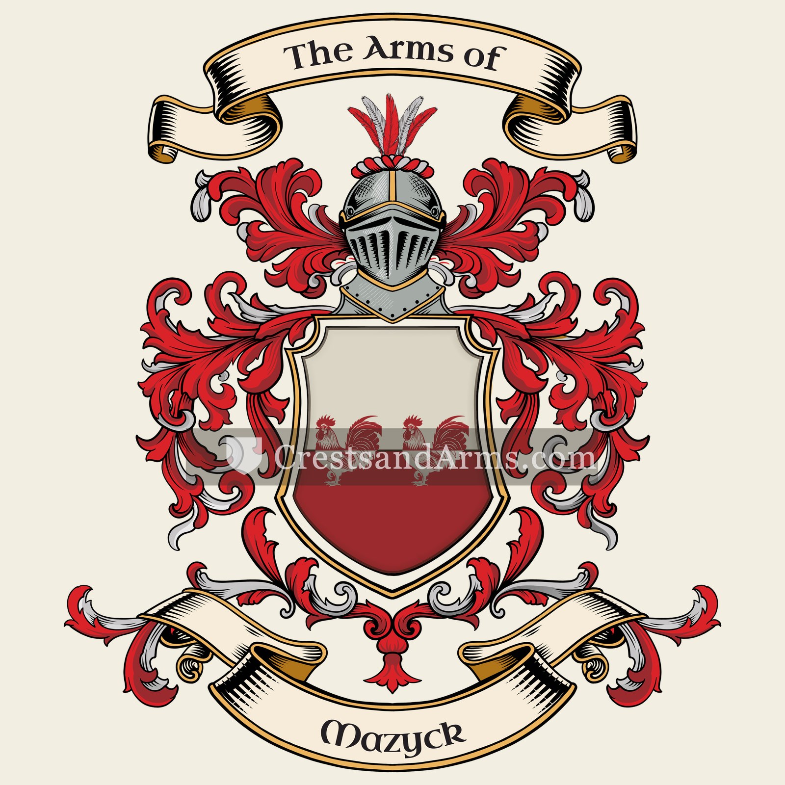 The arms