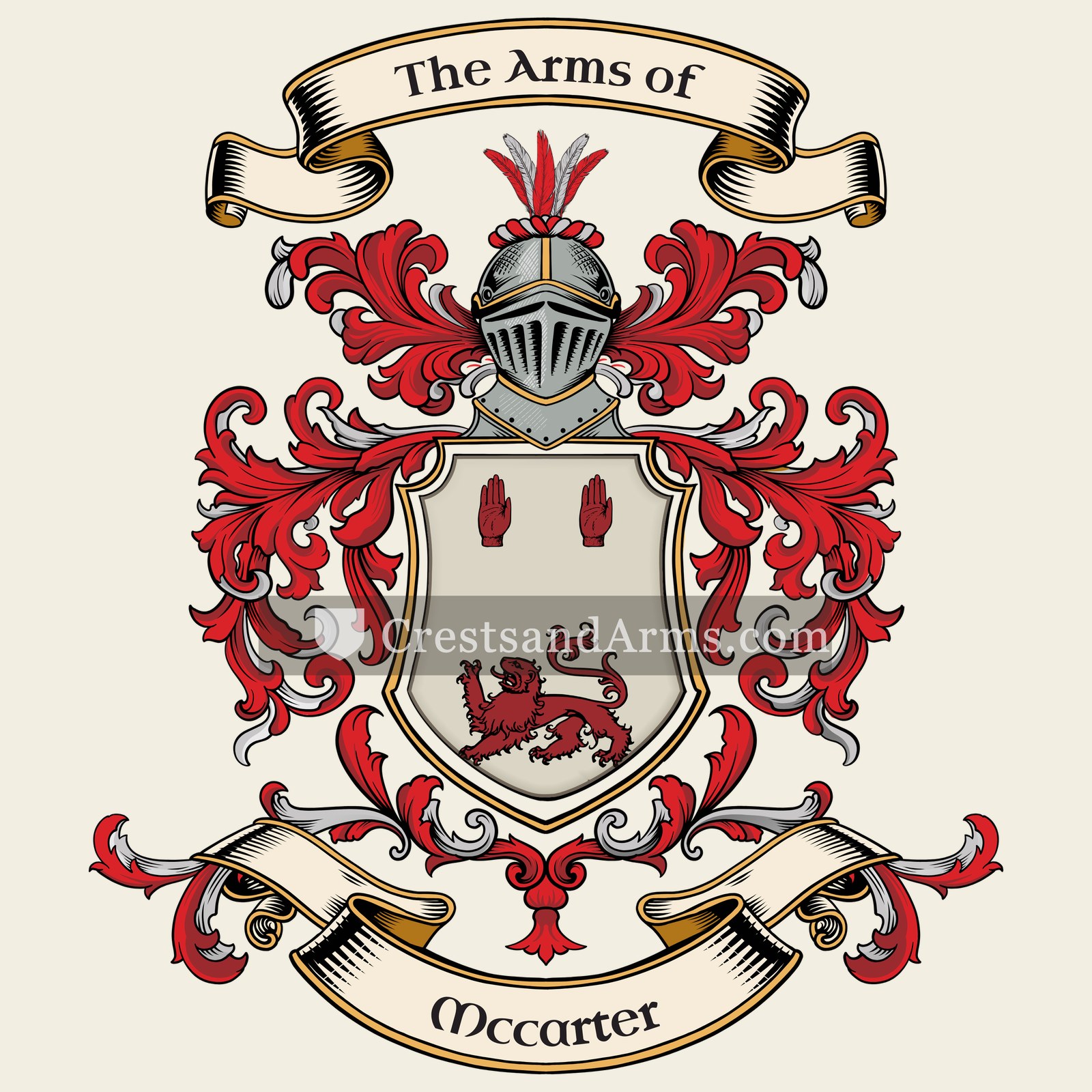 The arms