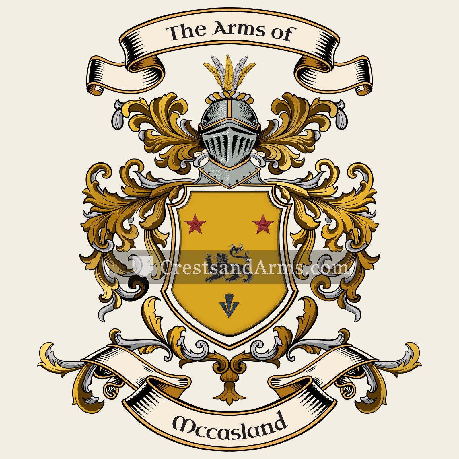 The Mccasland coat of arms