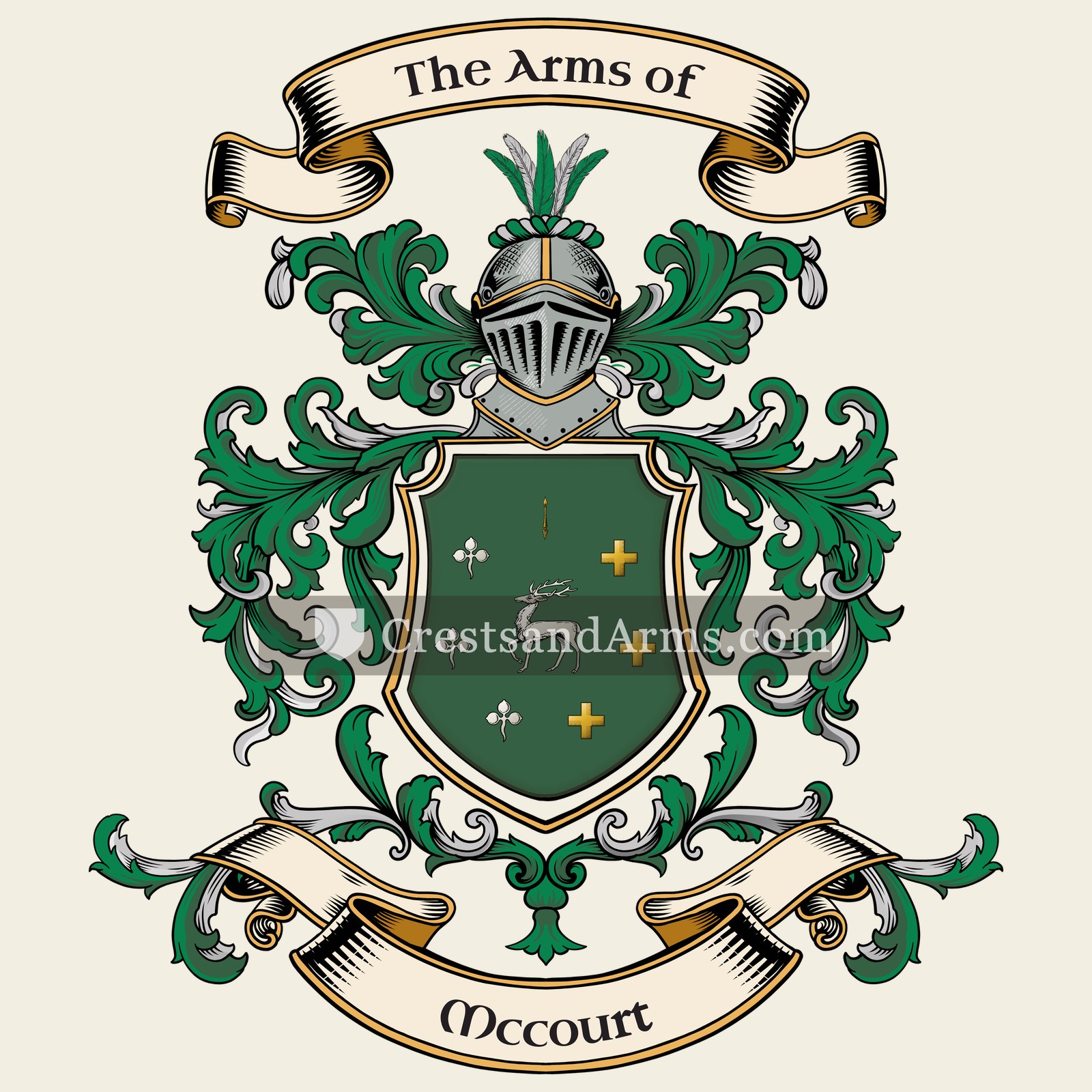 The Mccourt coat of arms