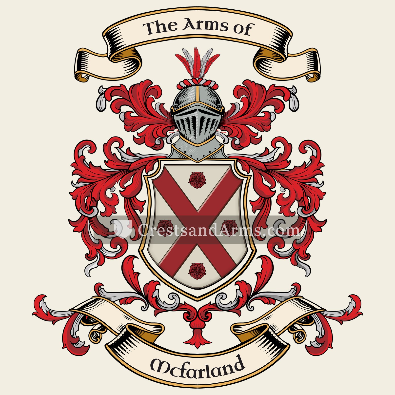 The Mcfarland coat of arms