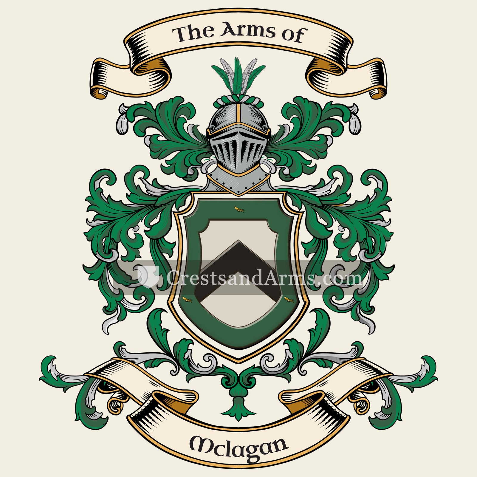 The Mclagan coat of arms