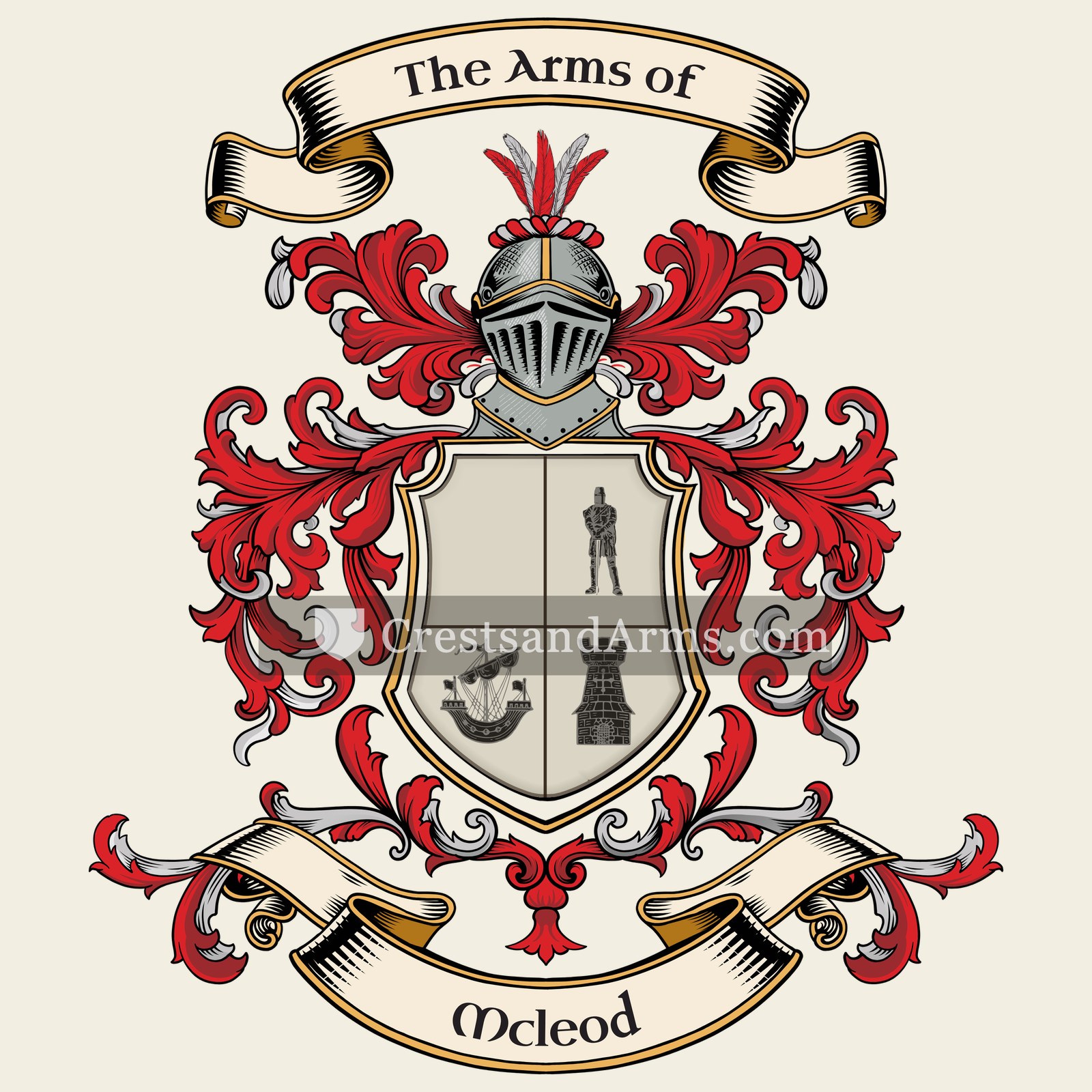 The Mcleod coat of arms
