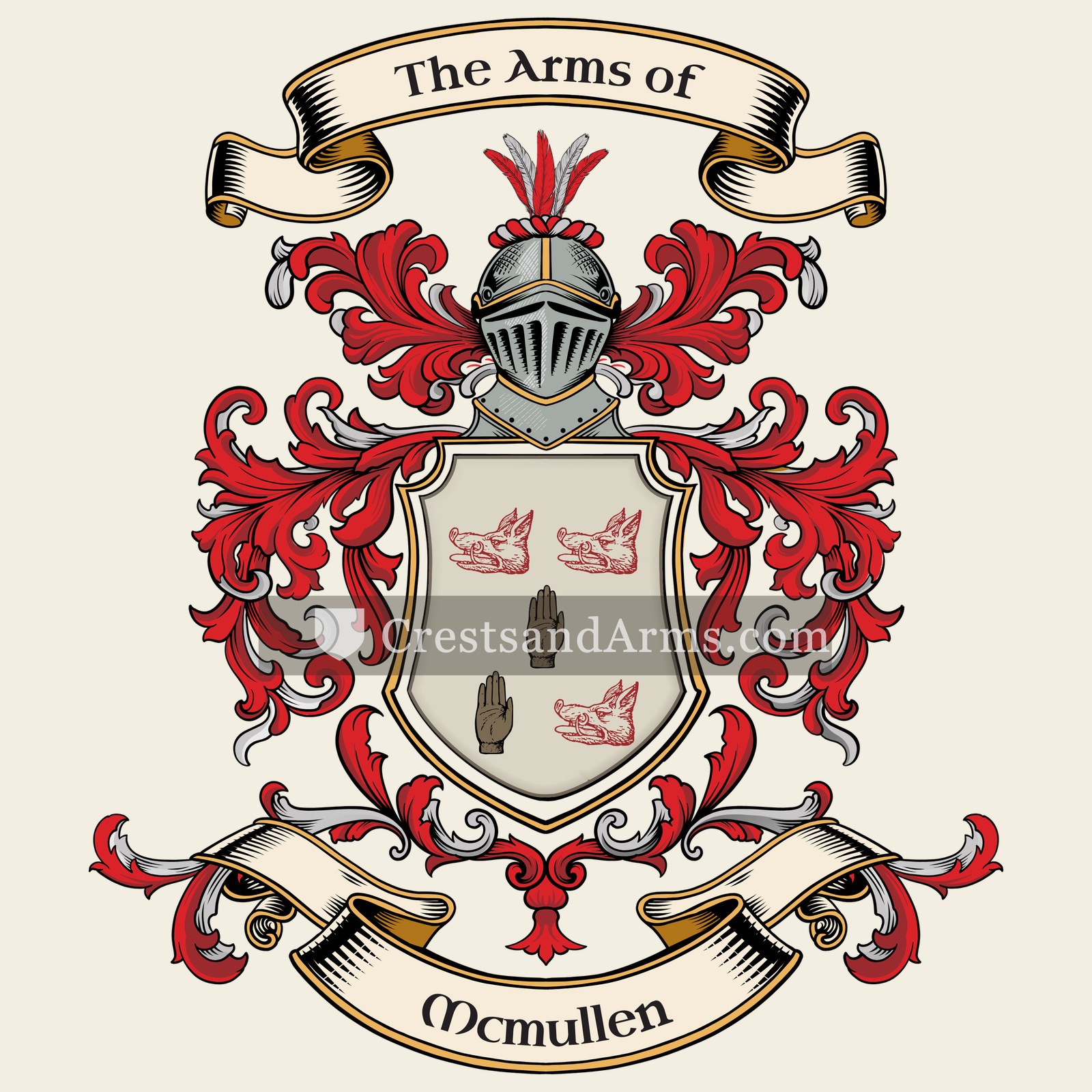 The arms