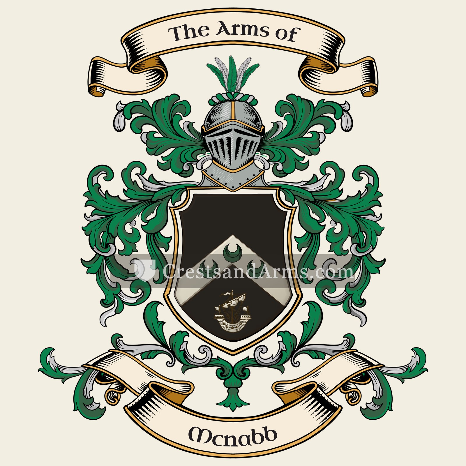 The Mcnabb coat of arms
