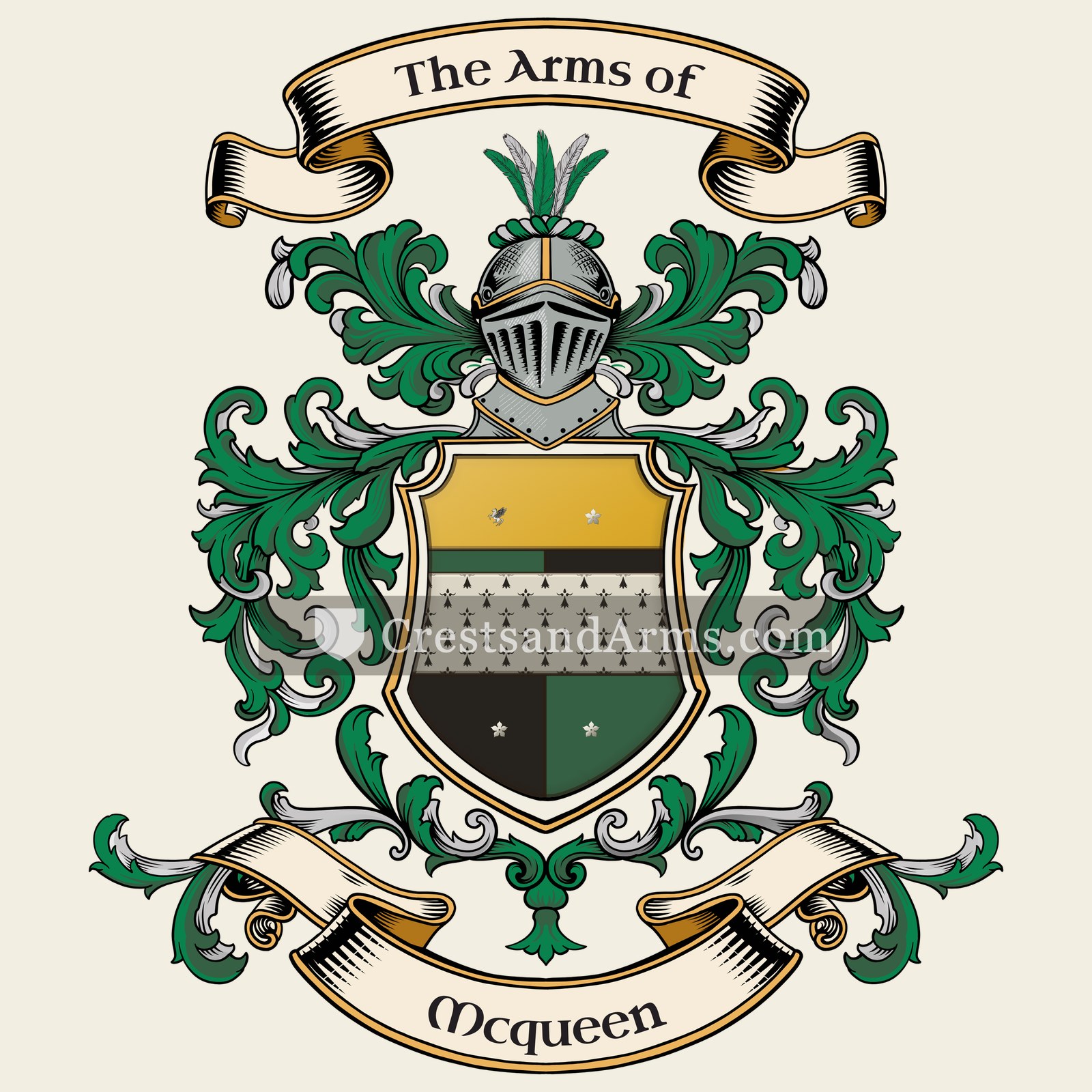 The Mcqueen coat of arms