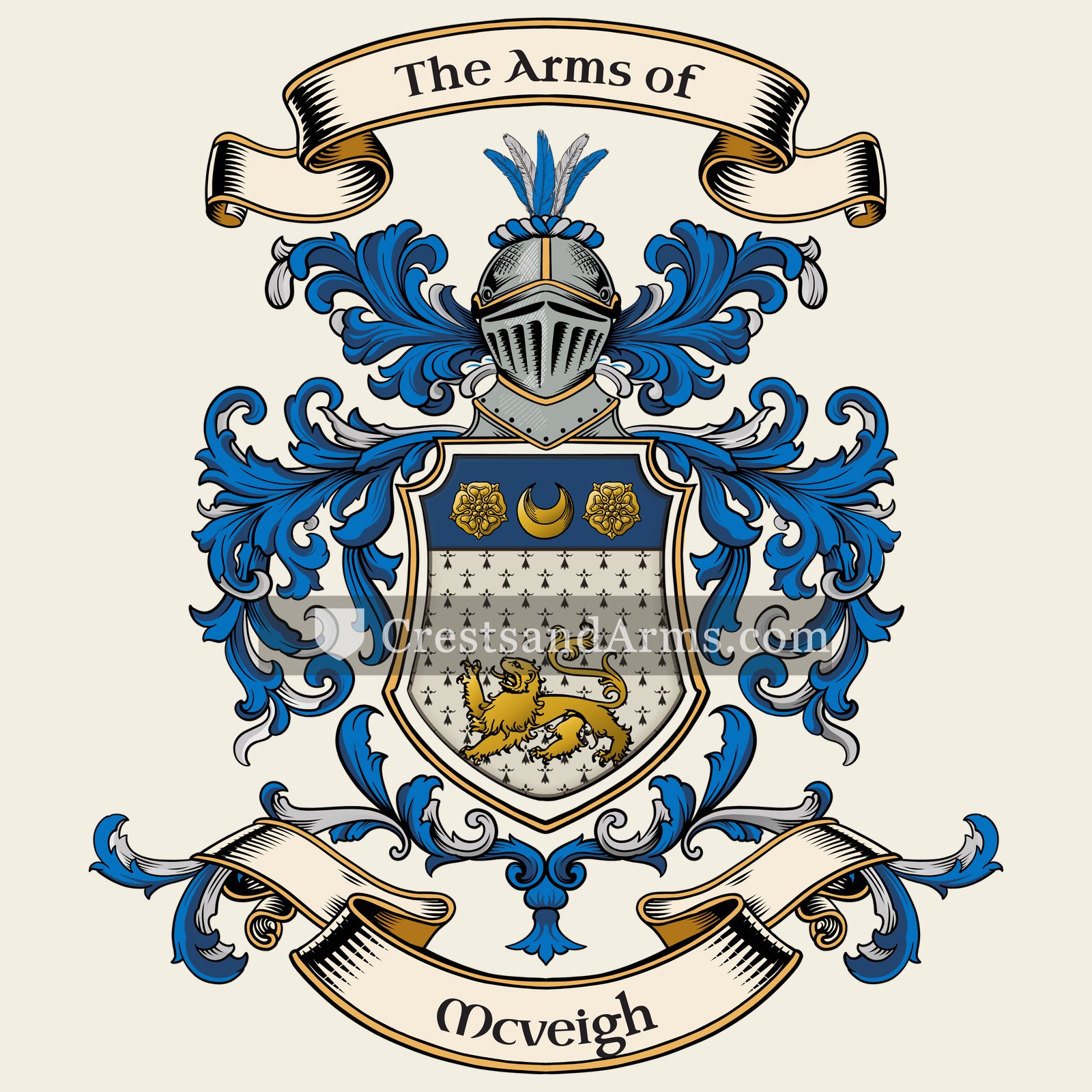 The Mcveigh coat of arms