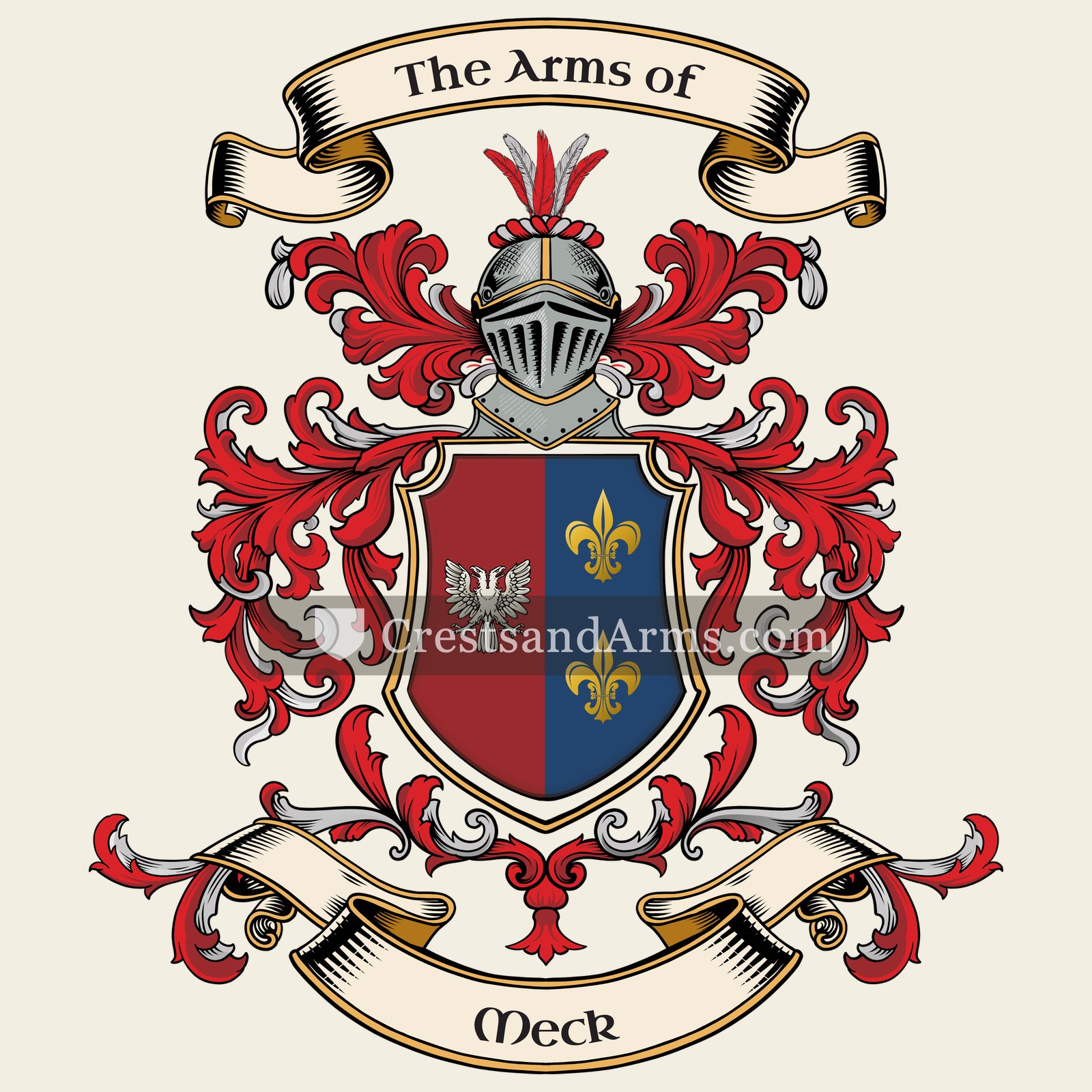 The Meck coat of arms