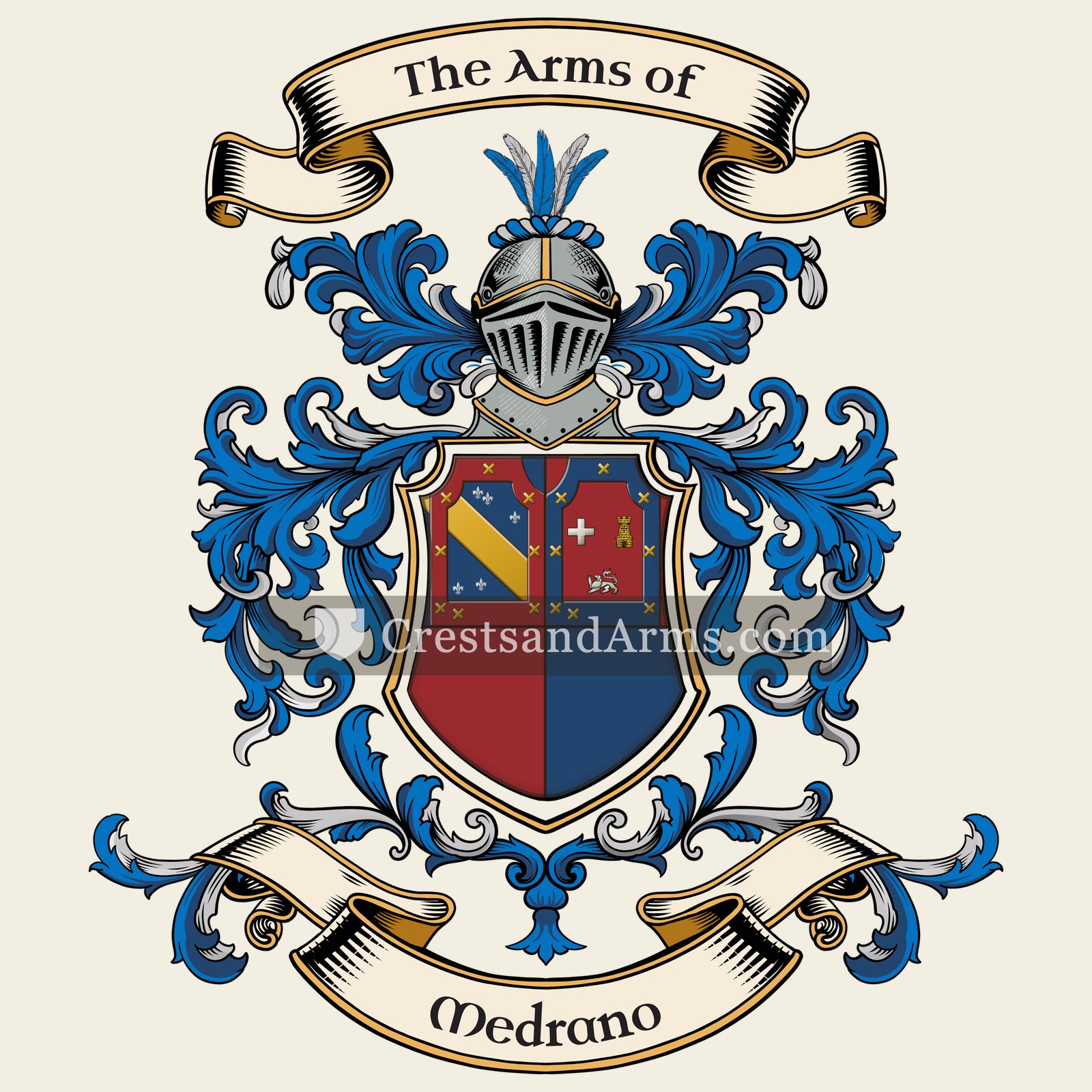 The Medrano coat of arms