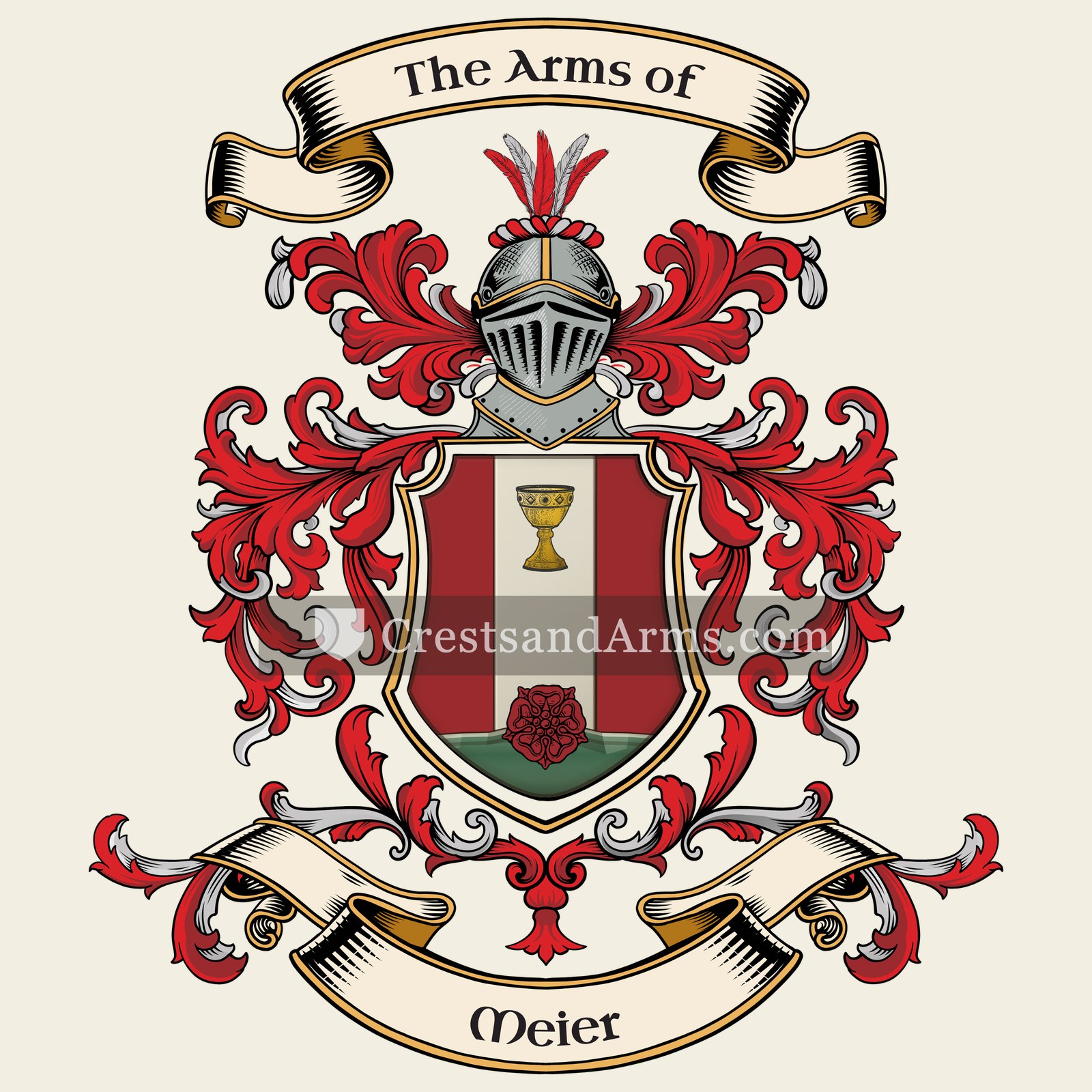 The Meier coat of arms