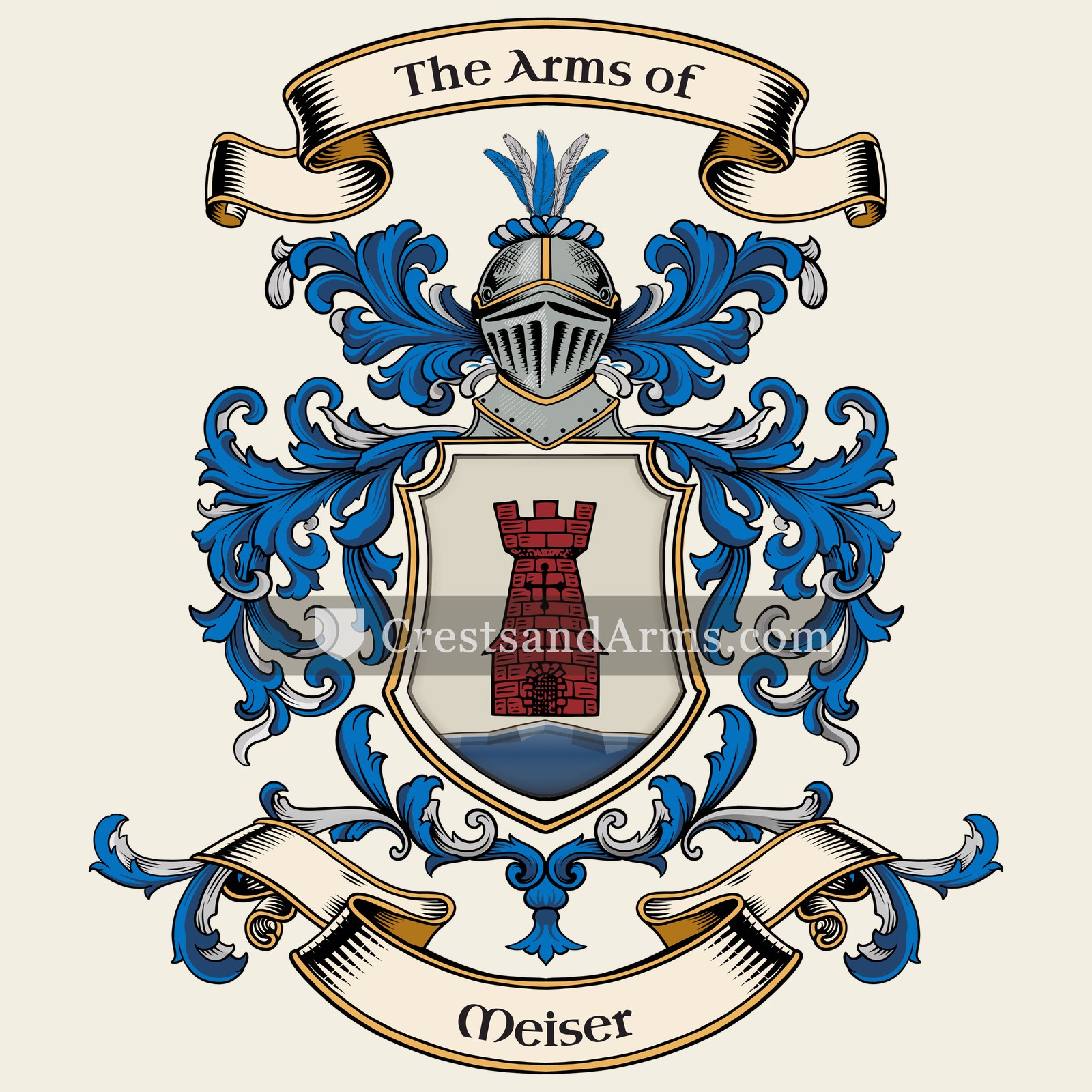The Meiser coat of arms