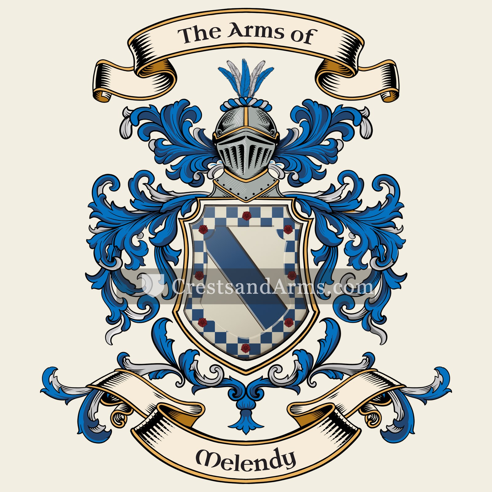 The Melendy coat of arms