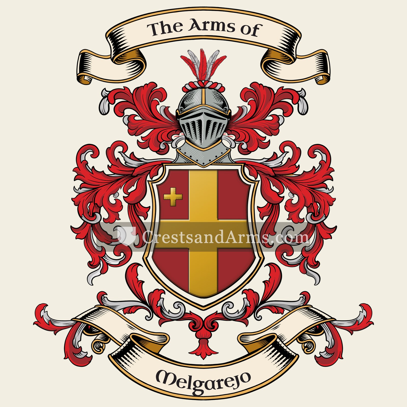 The Melgarejo coat of arms