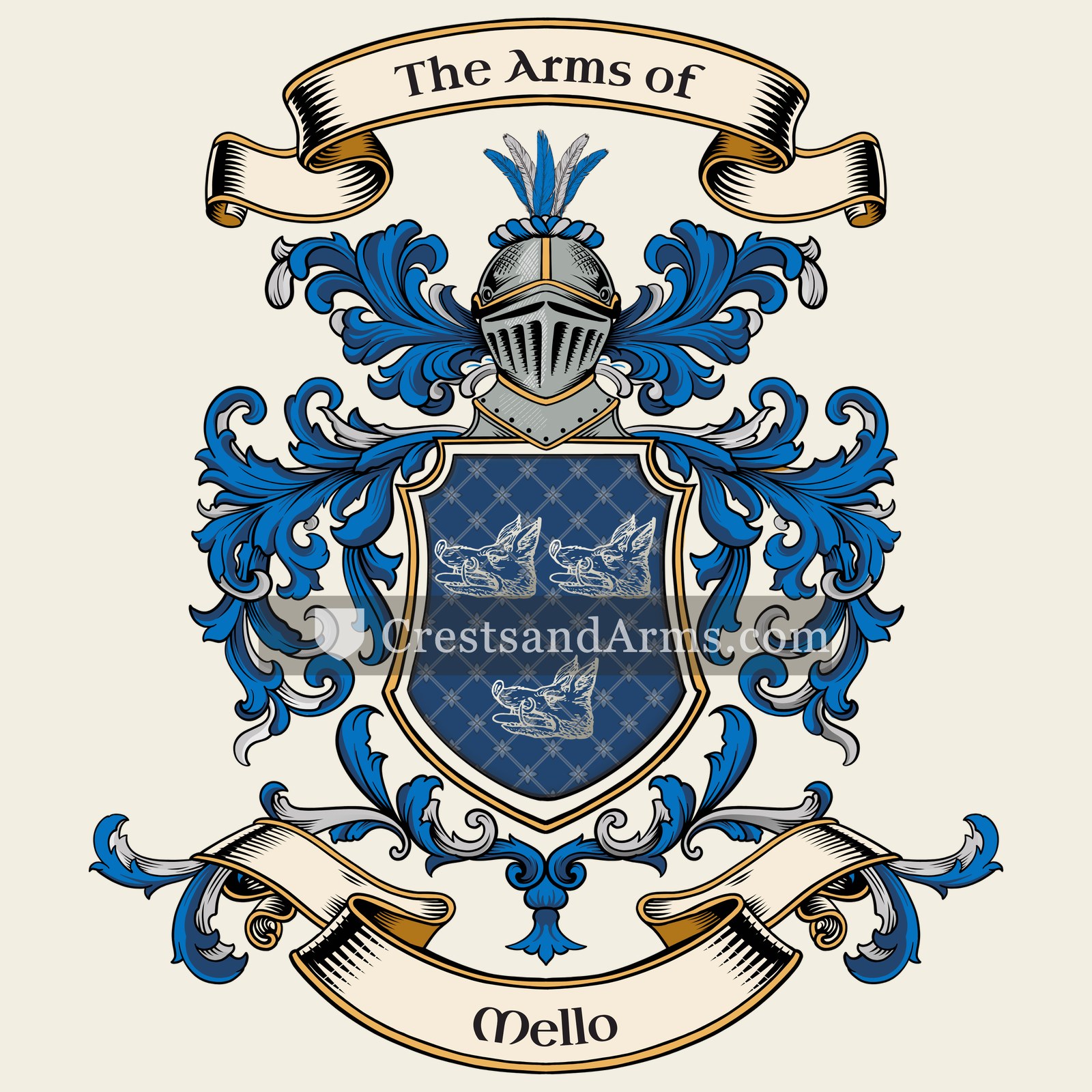 The Mello coat of arms